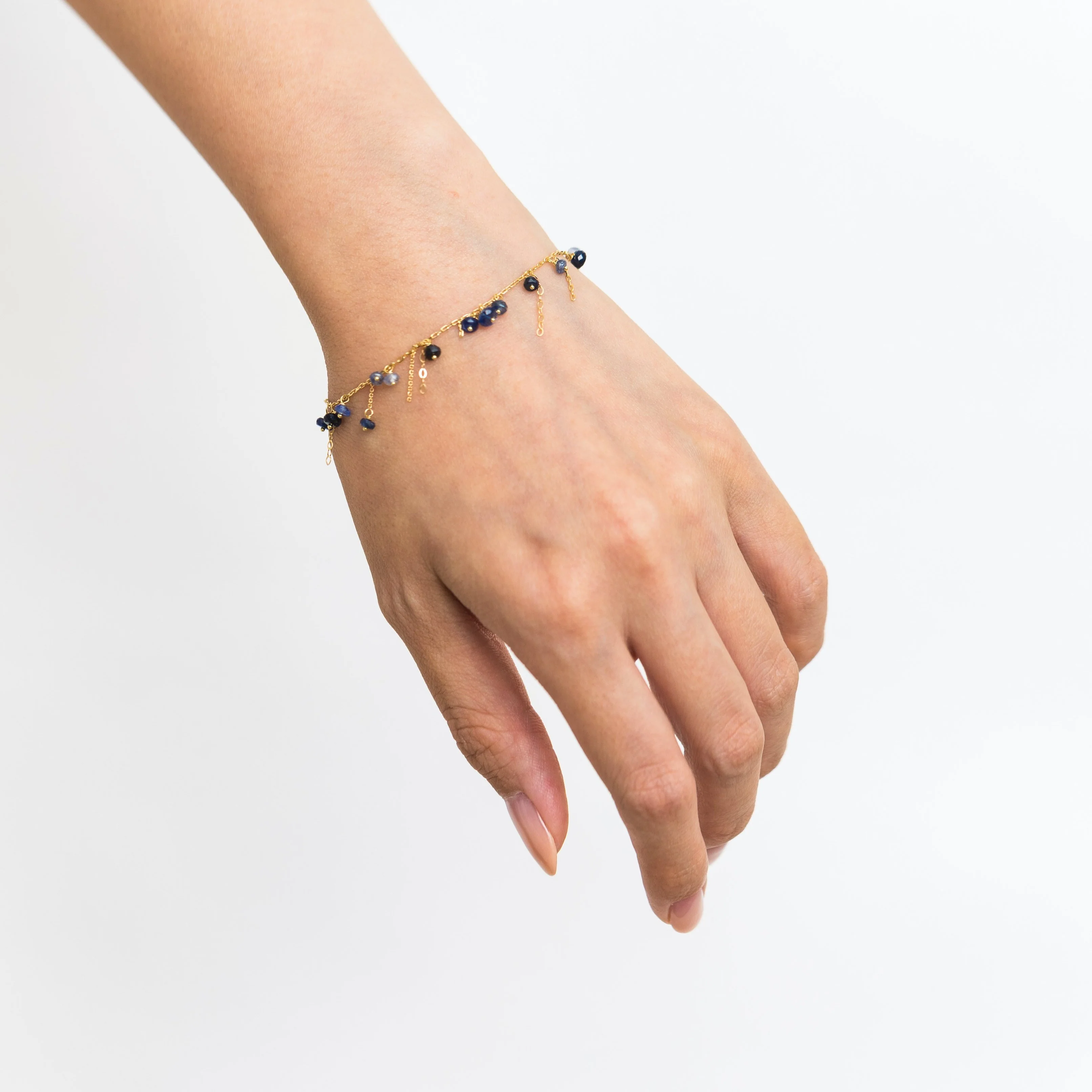 Pogo punk sapphire bracelet - Mitchell's Manufacturing Jewel