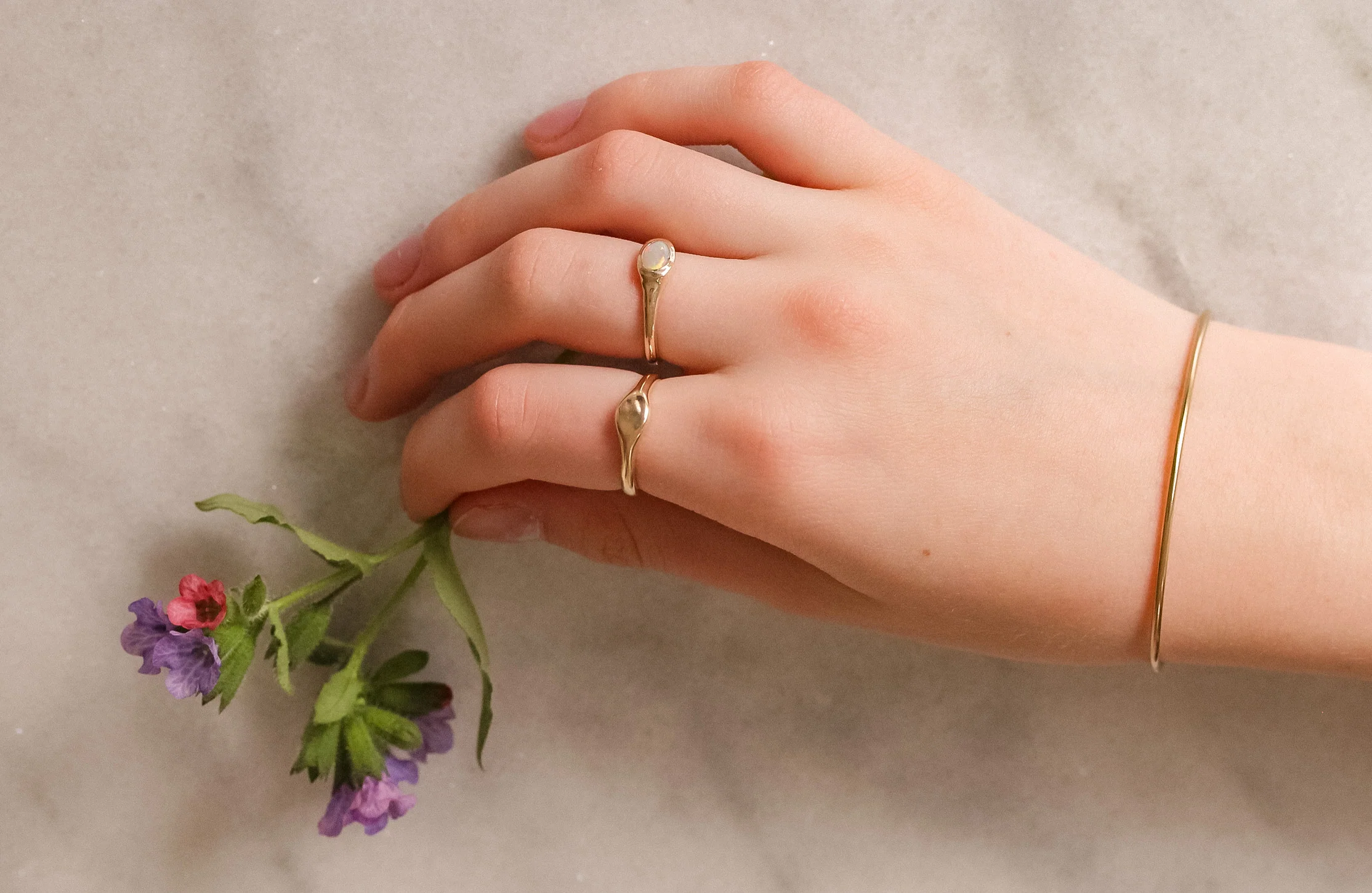 The Heritage Signet: A 14k Gold Canvas for Your Story - Mitchell's Manufacturing Jewel