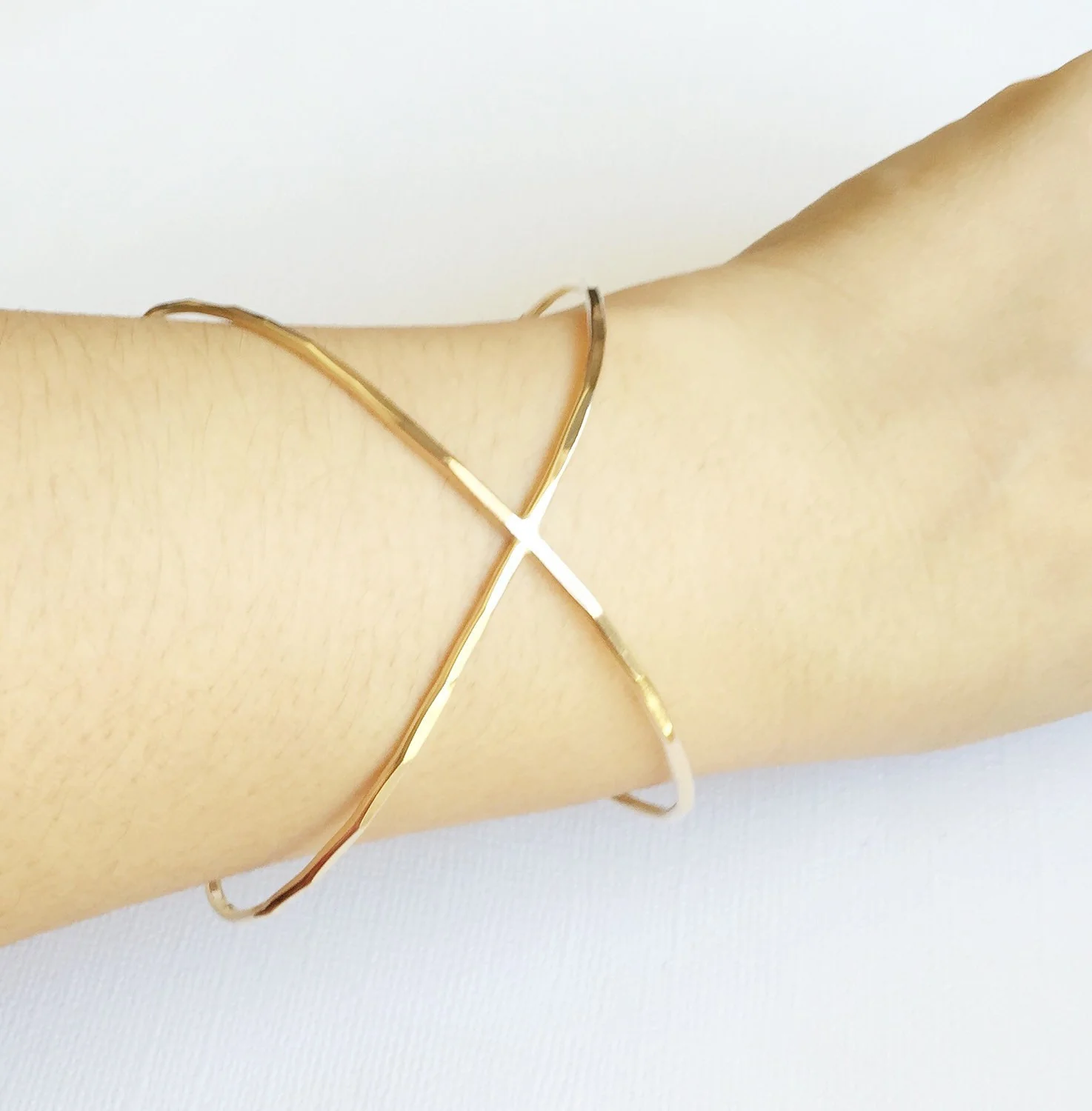 Infinity cuff bangle (B178) - Mitchell's Manufacturing Jewel