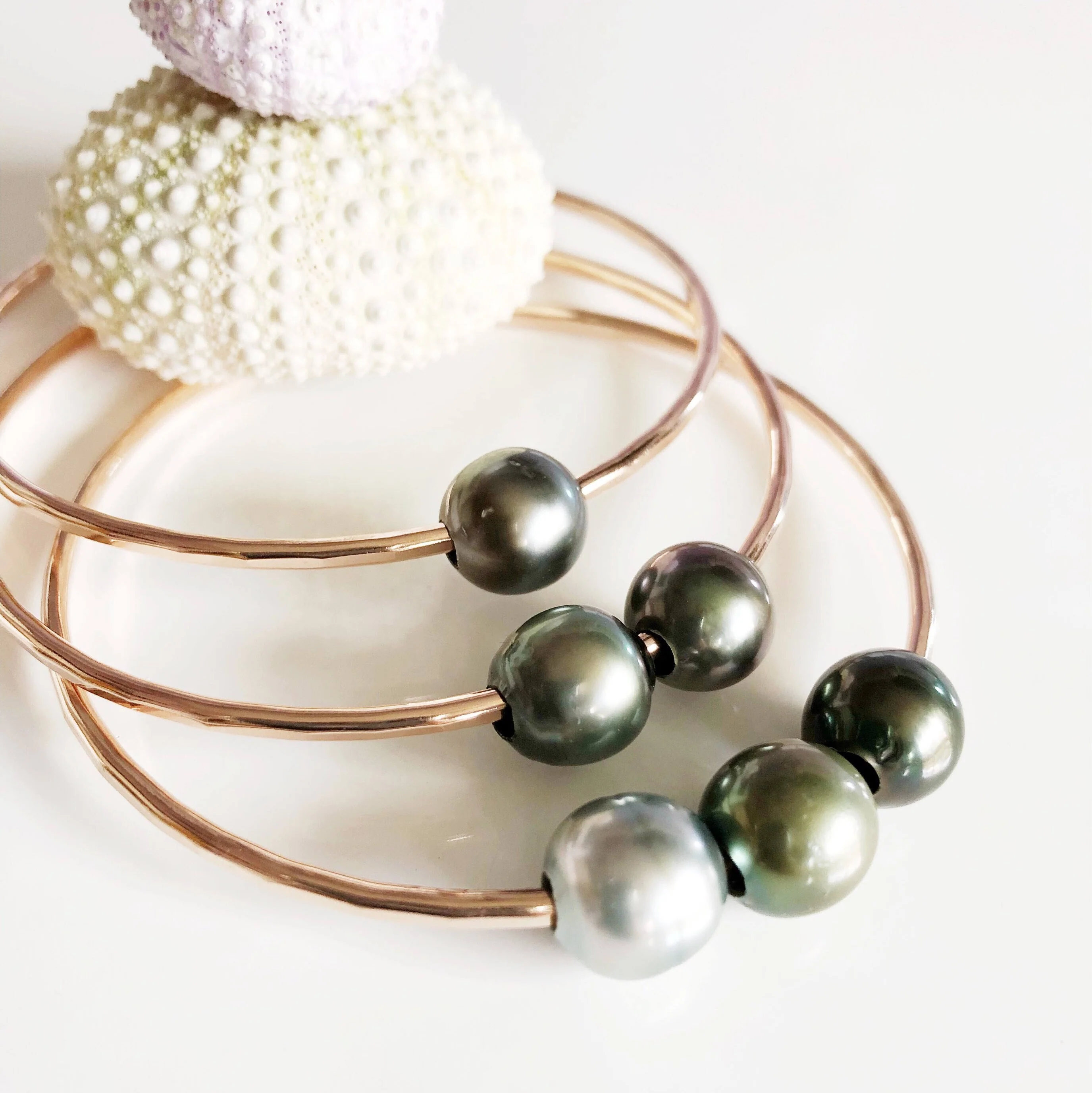 Ilima bangles set (B236) - Mitchell's Manufacturing Jewel
