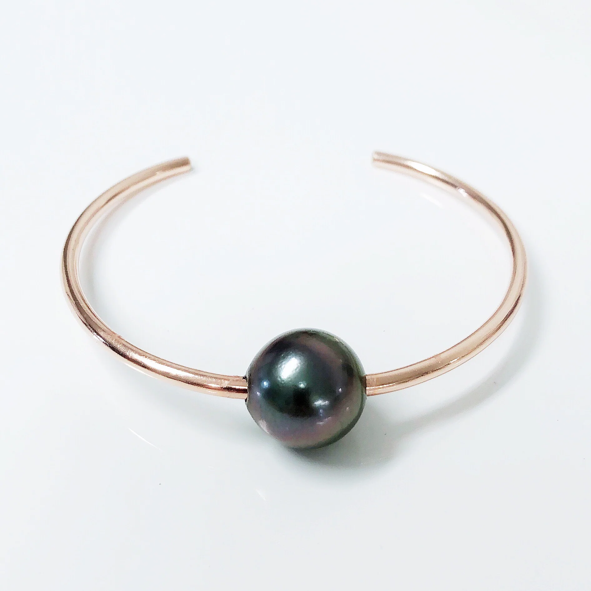 Cuff COCO - tahitian pearl (B296) - Mitchell's Manufacturing Jewel
