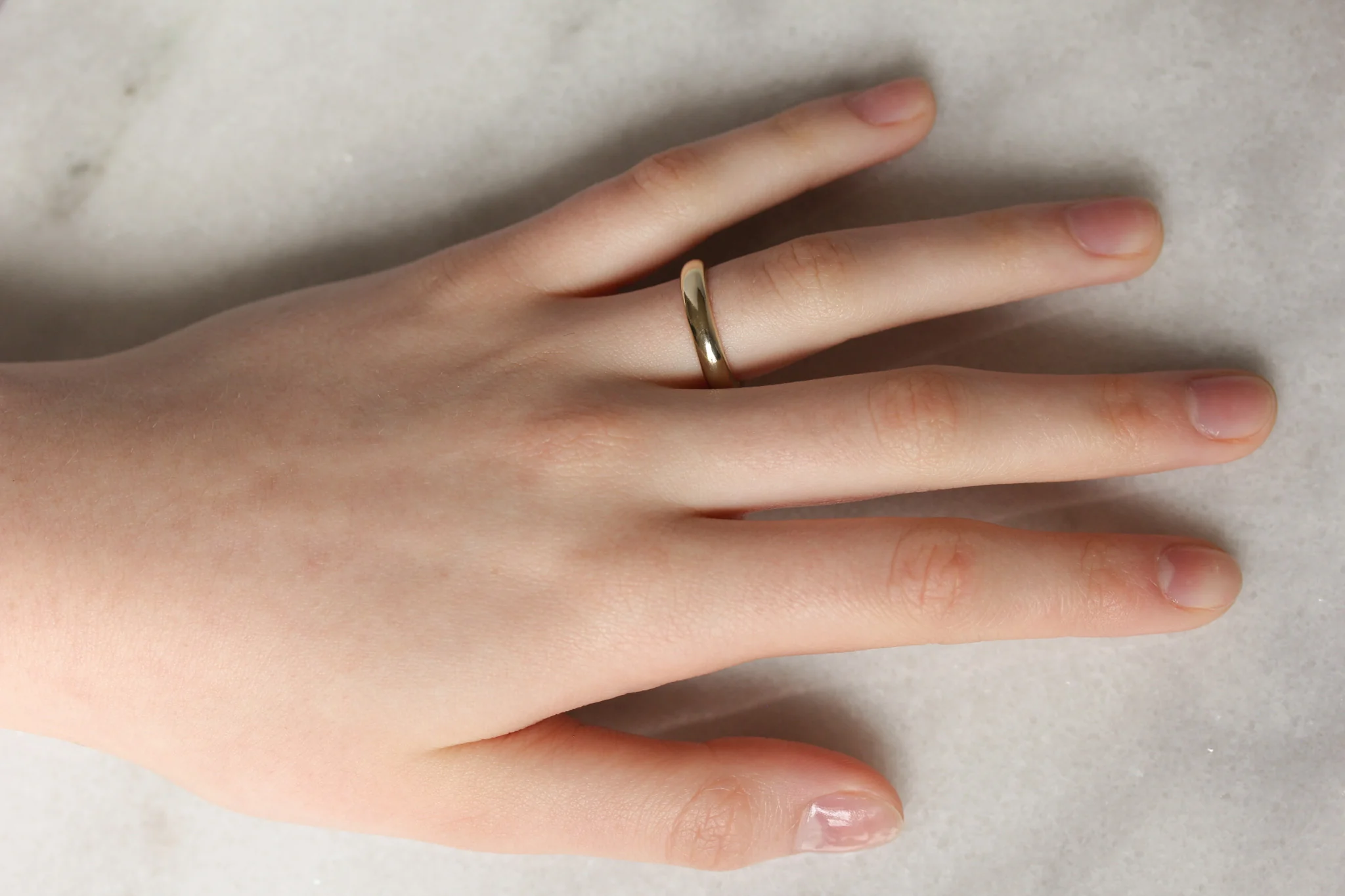 The Dome Half Round Band - Mitchell's Manufacturing Jewel