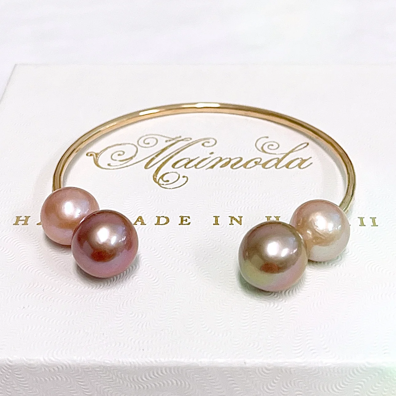 Double momi cuff bangle (B553) - Mitchell's Manufacturing Jewel