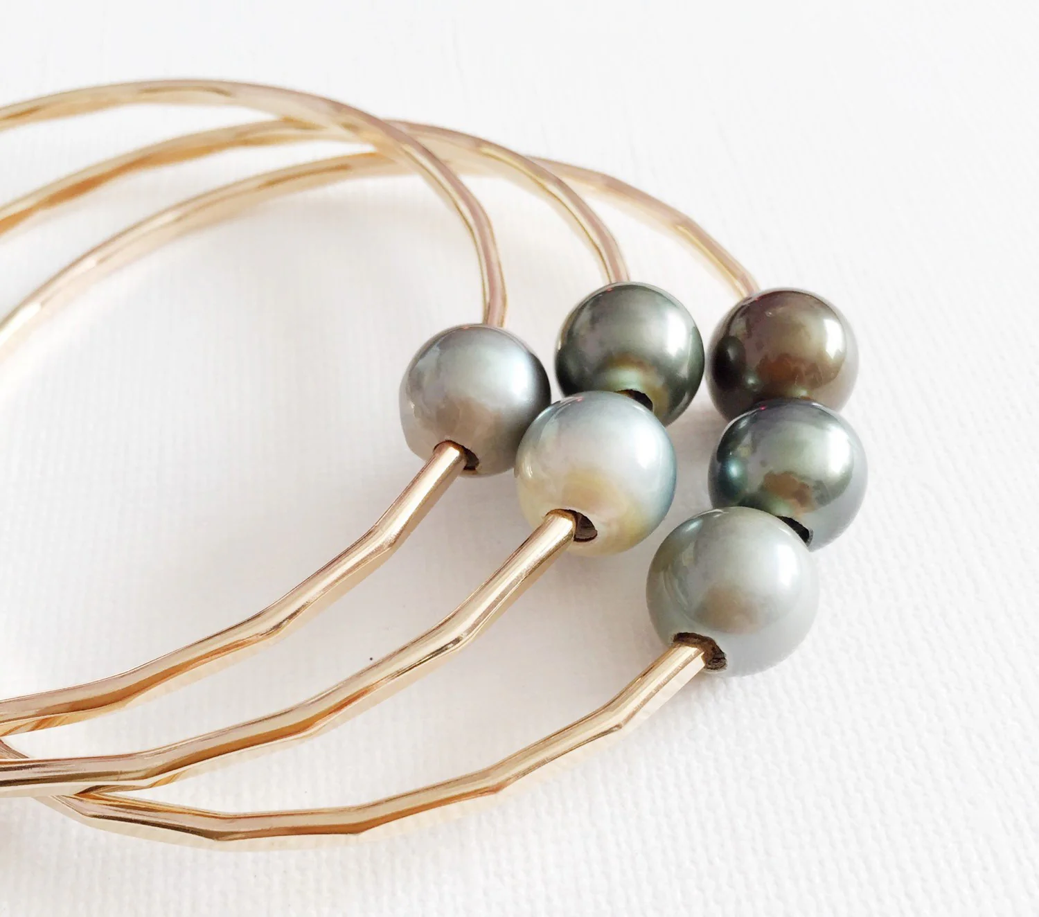 Ilima bangles set (B236) - Mitchell's Manufacturing Jewel