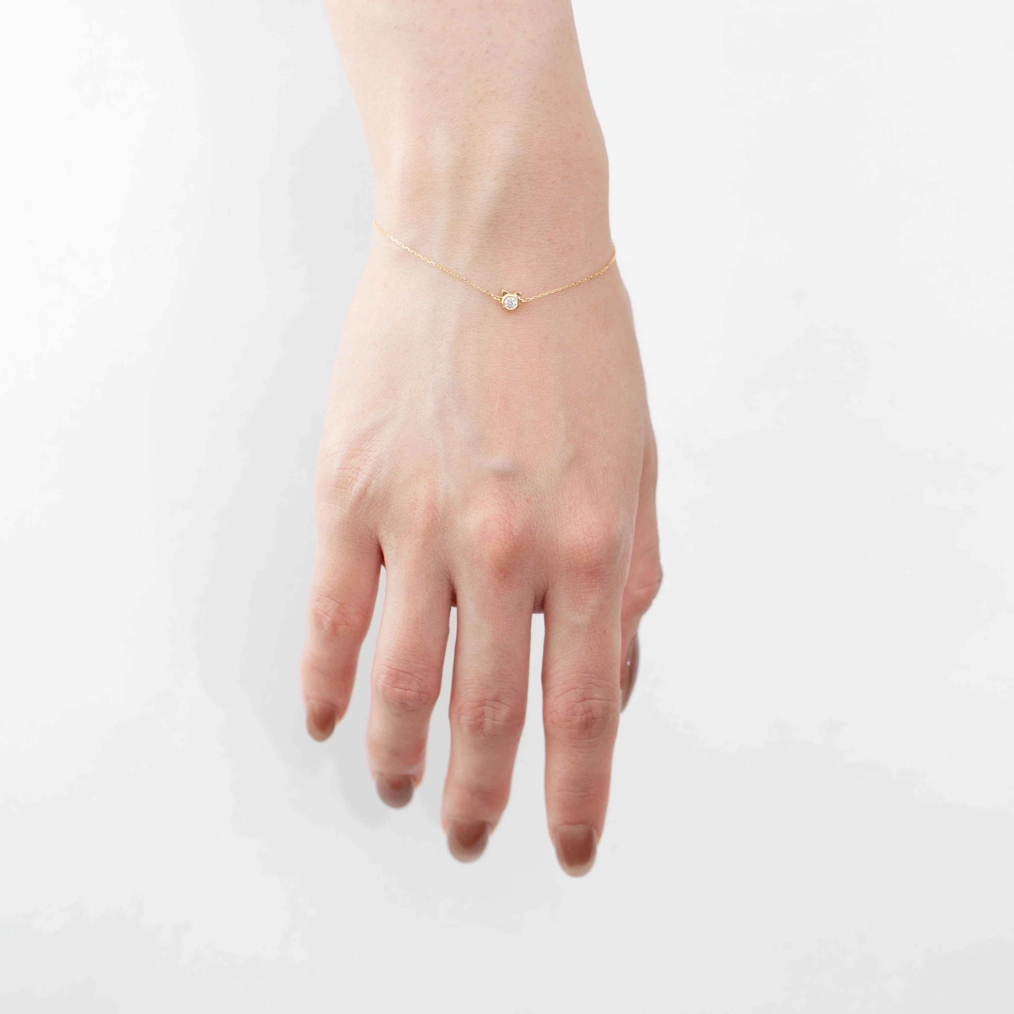 Cat diamond bracelet - Mitchell's Manufacturing Jewel