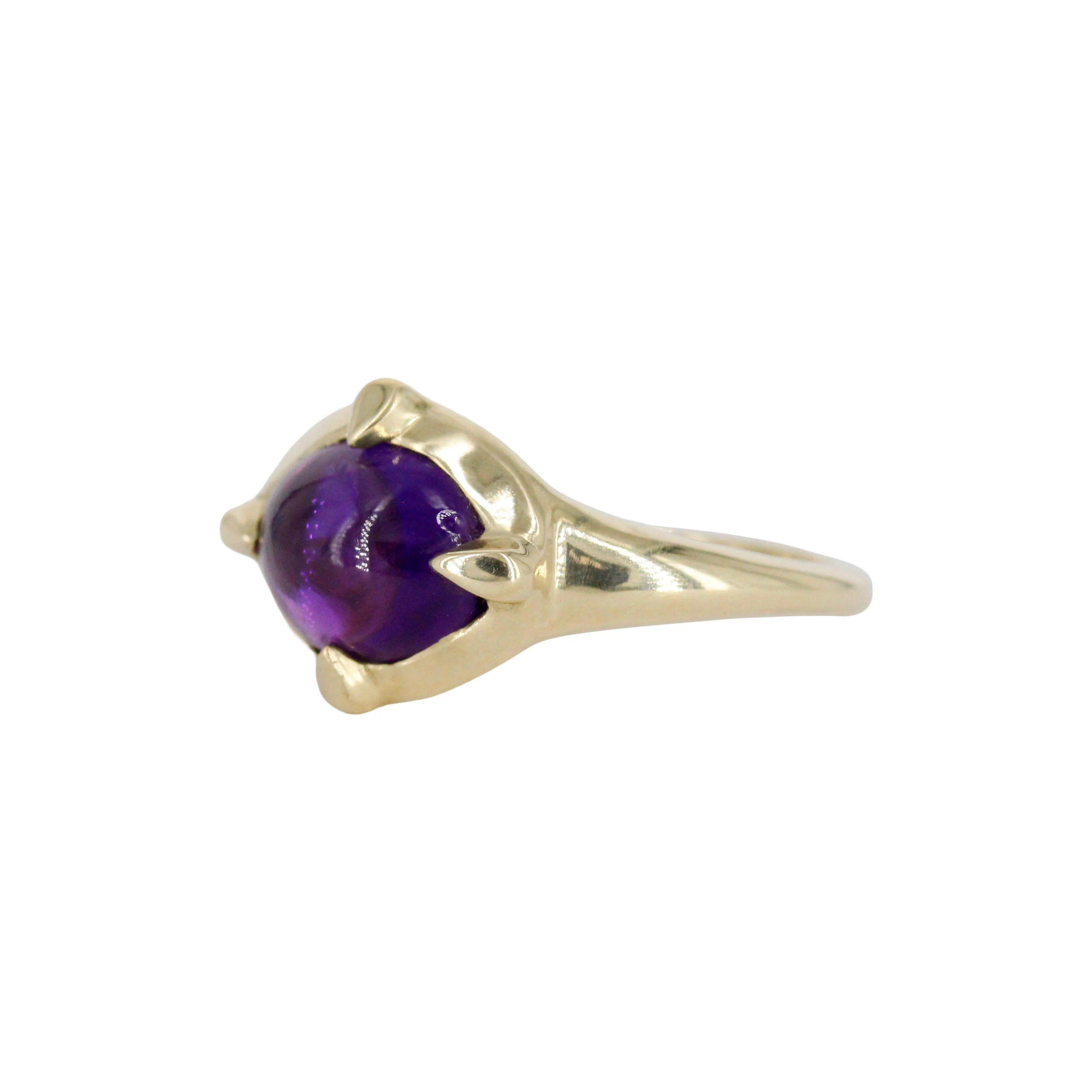 The Amethyst Sovereign: A 14k Gold & Violet Heirloom - Mitchell's Manufacturing Jewel