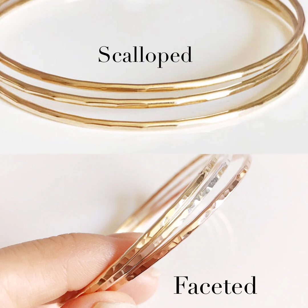 Monstera charm bangle (B364) - Mitchell's Manufacturing Jewel