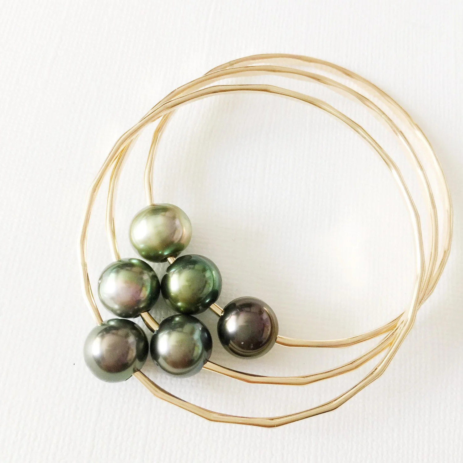 Ilima bangles set (B236) - Mitchell's Manufacturing Jewel