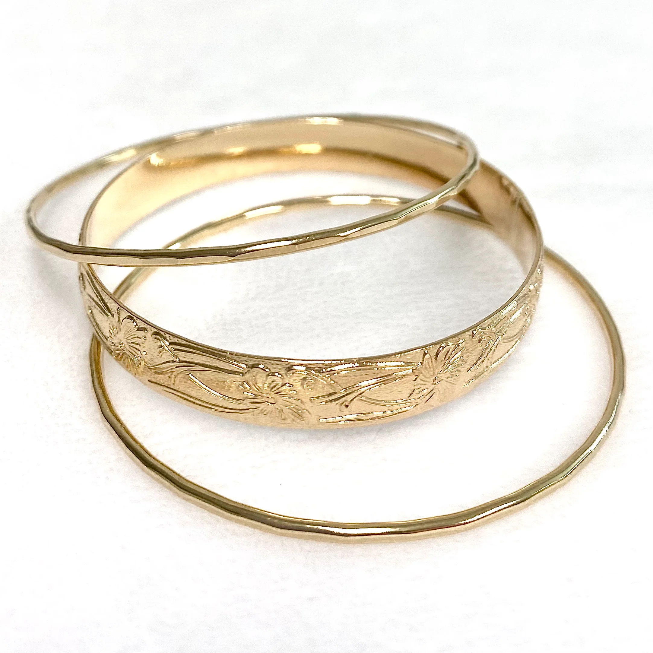 Baby MOANI bangles set - 8mm heirloom bangle (B544) - Mitchell's Manufacturing Jewel