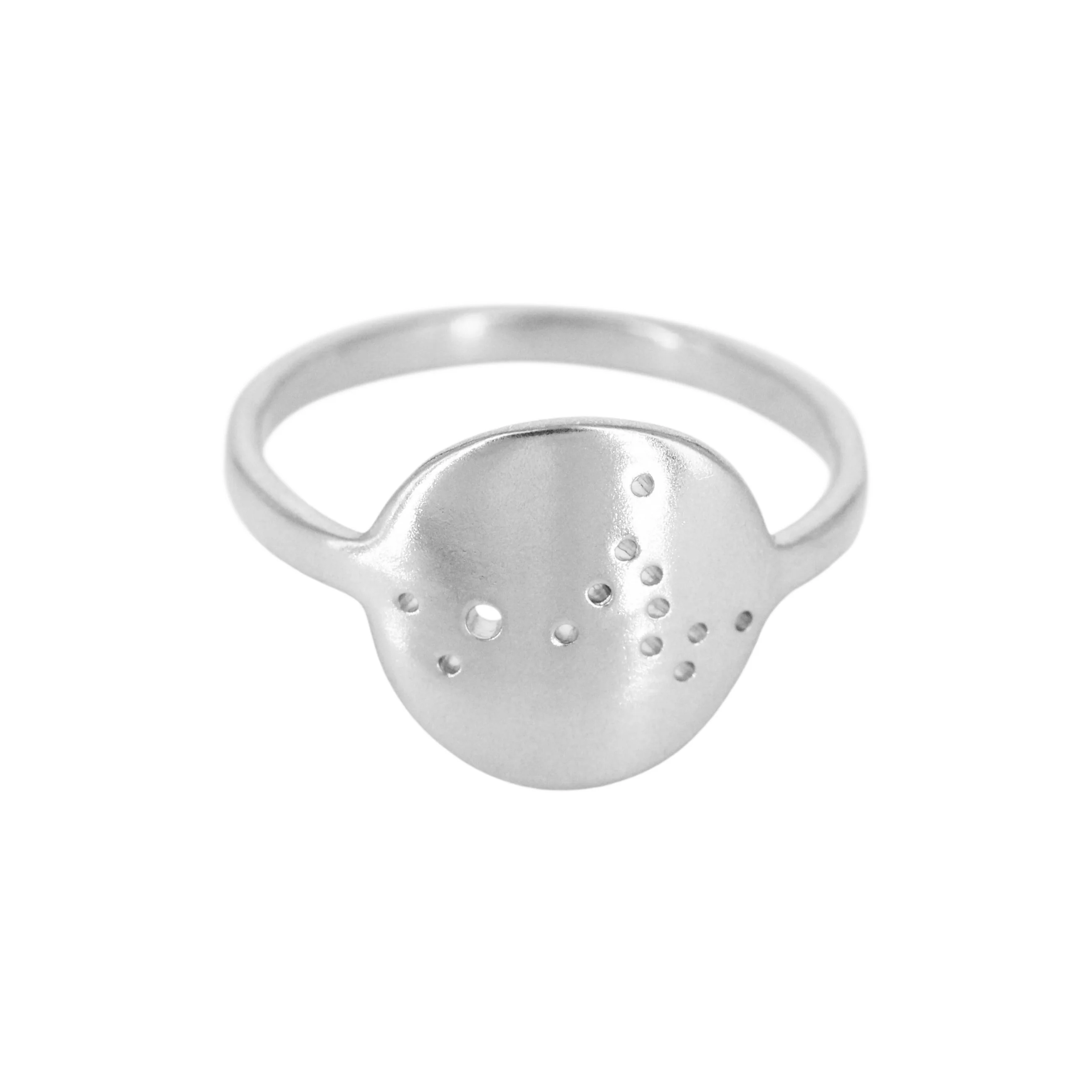 Written in the Stars: 14k Gold & Silver Zodiac Constellation Rings - Mitchell's Manufacturing Jewel