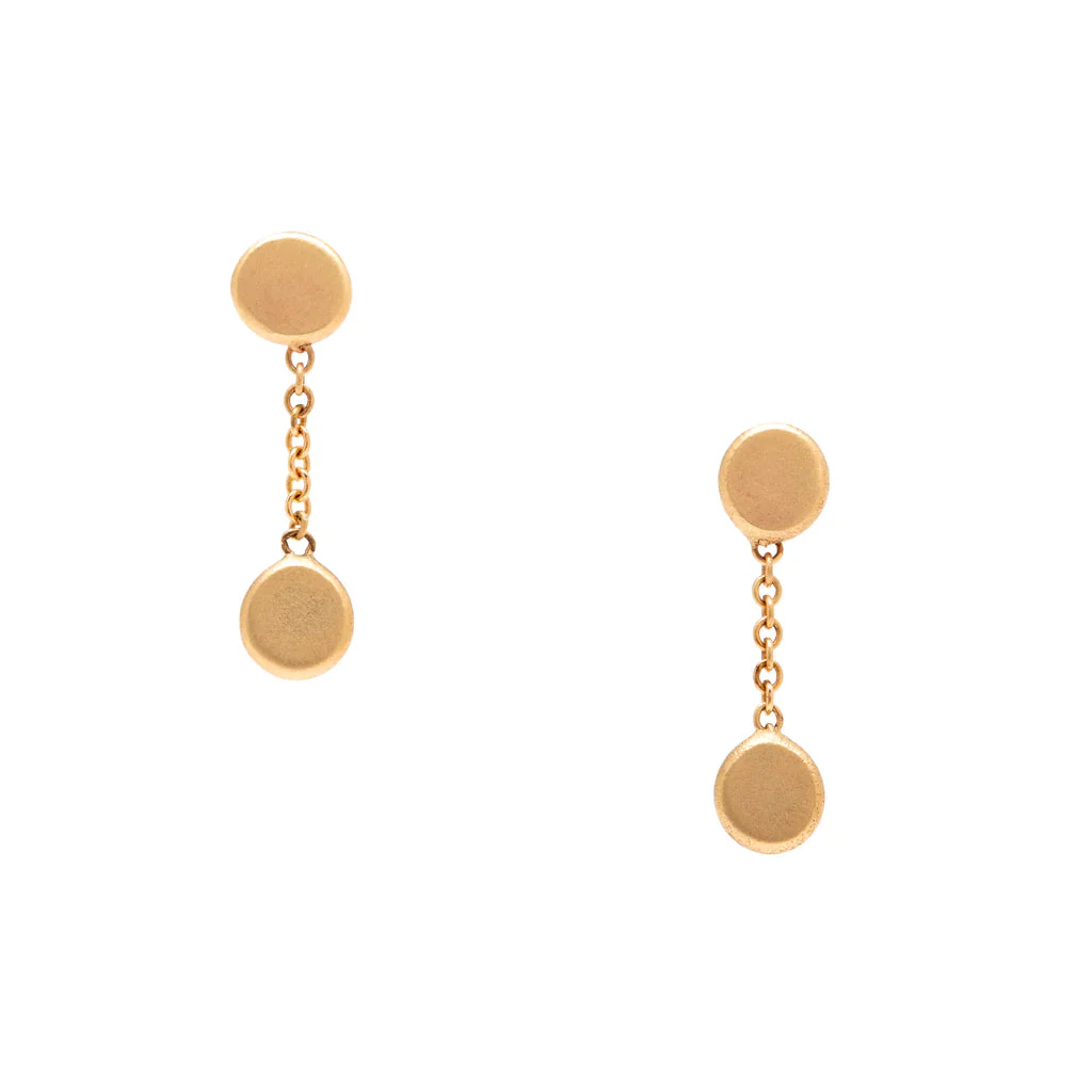 Not-So Itty Bitty Earrings- 14 Karat - Mitchell's Manufacturing Jewel