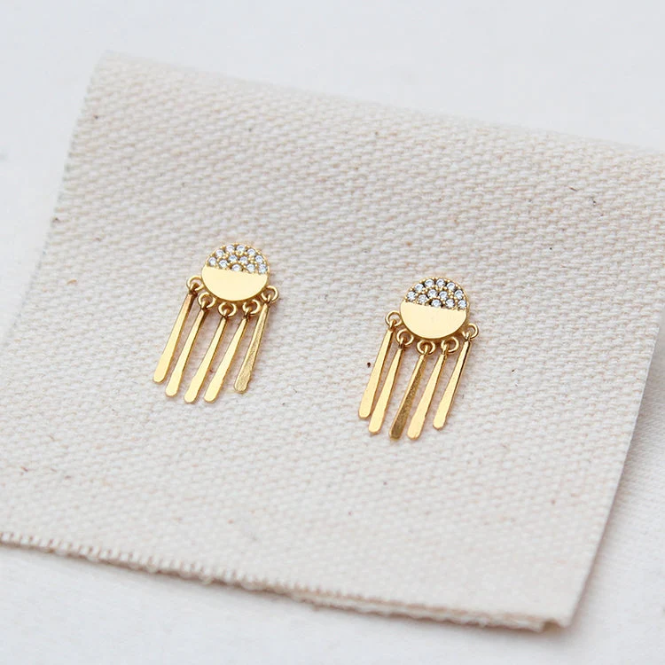 Pave Babette Earring - Mitchell's Manufacturing Jewel