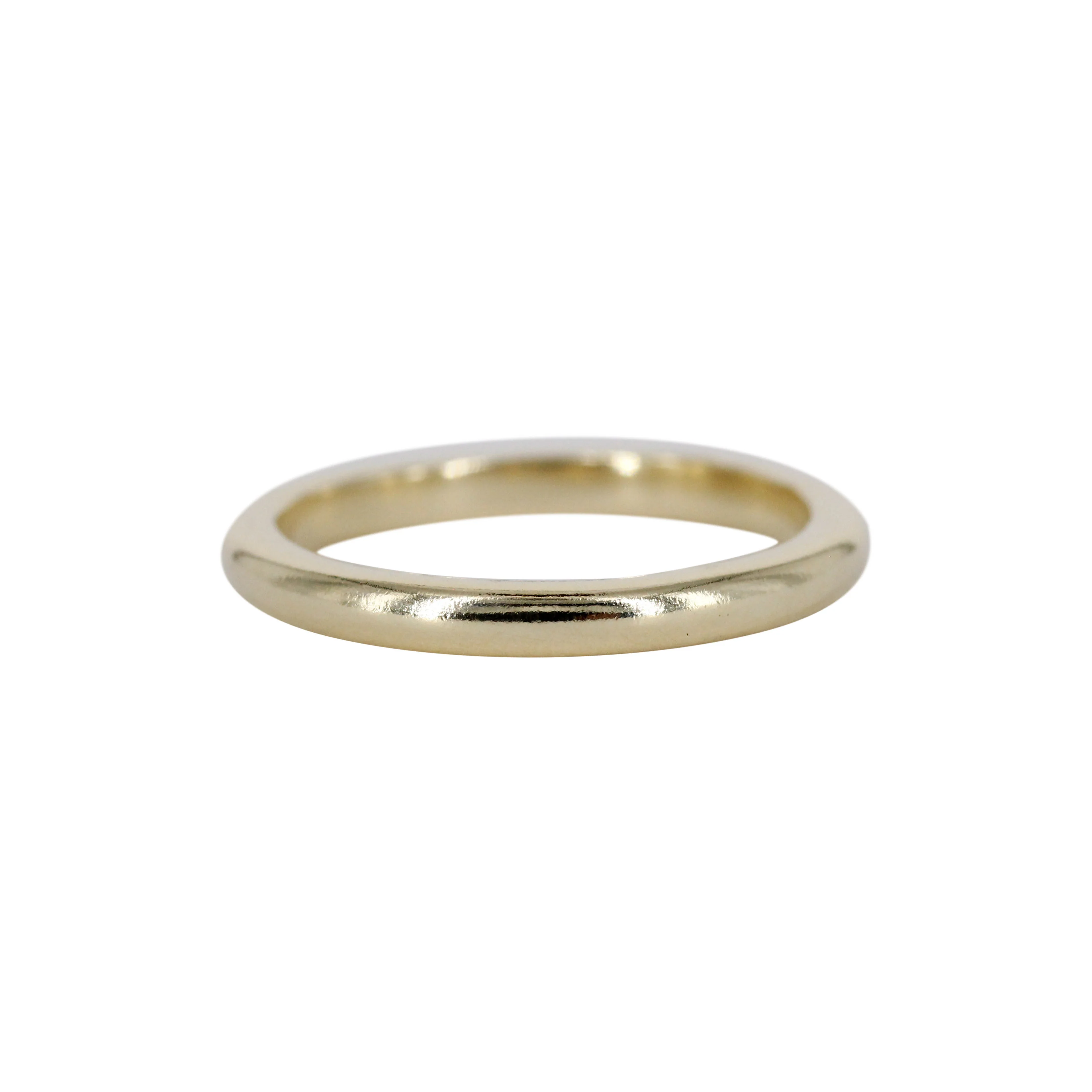 The Curve Half Round Band - Mitchell's Manufacturing Jewel