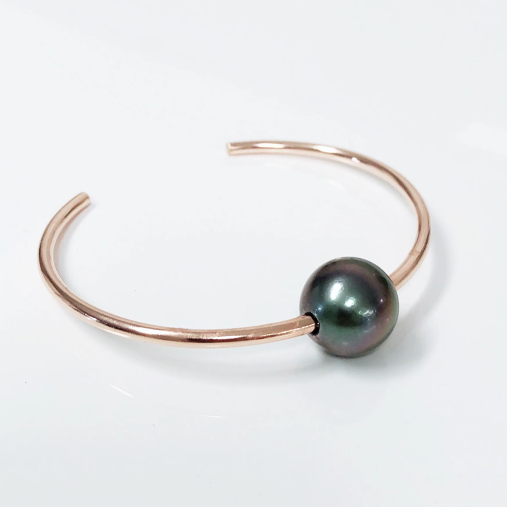 Cuff COCO - tahitian pearl (B296) - Mitchell's Manufacturing Jewel