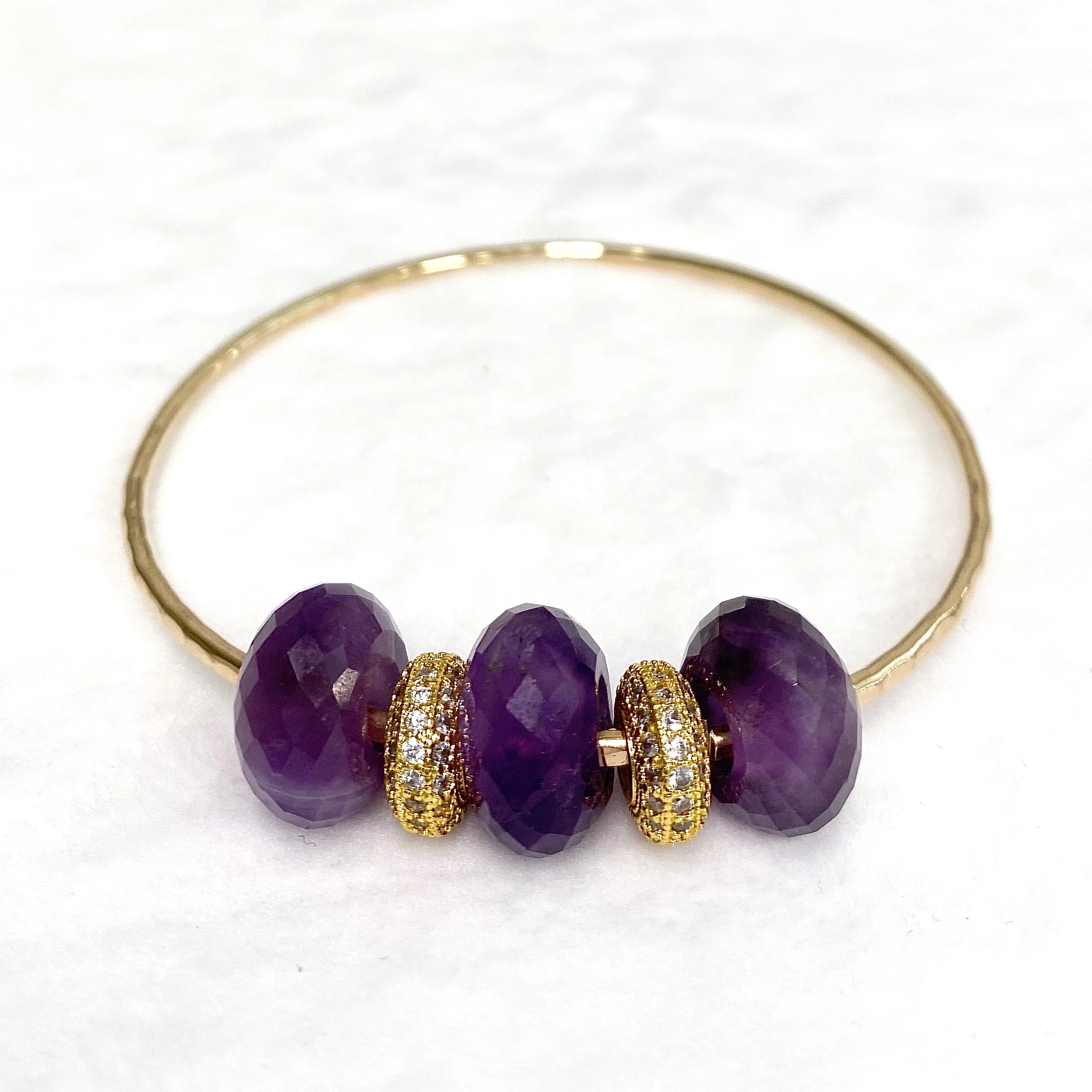 Bangle ANELI - gemstones - Mitchell's Manufacturing Jewel