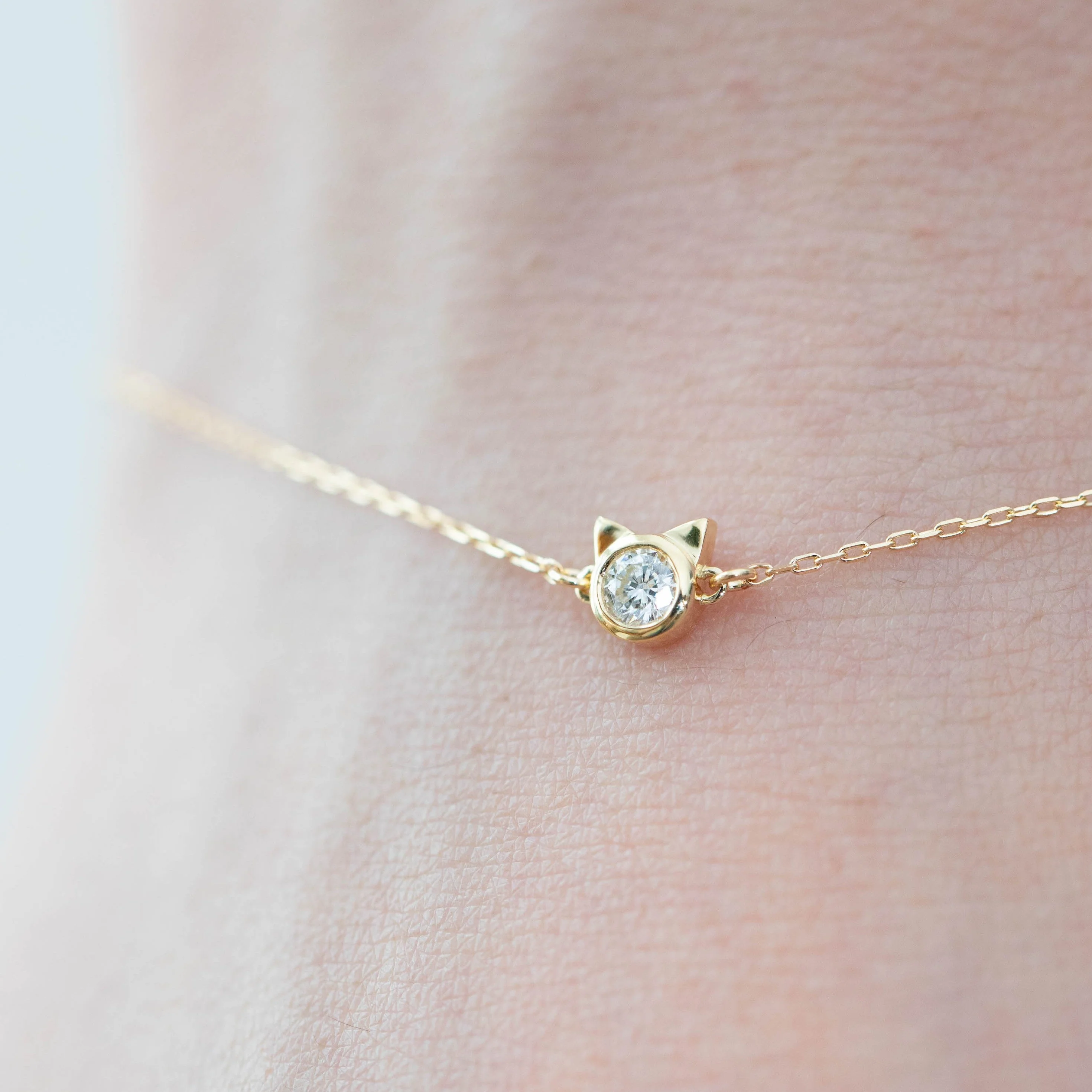 Cat diamond bracelet - Mitchell's Manufacturing Jewel