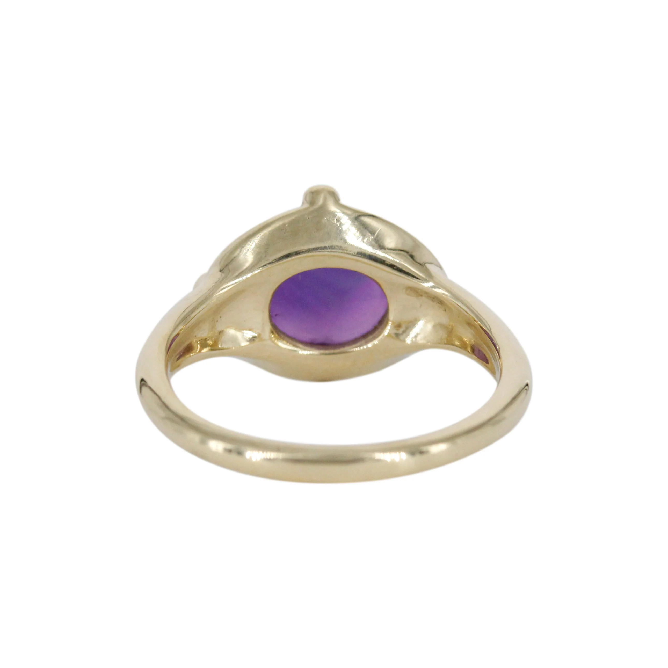 The Amethyst Sovereign: A 14k Gold & Violet Heirloom - Mitchell's Manufacturing Jewel