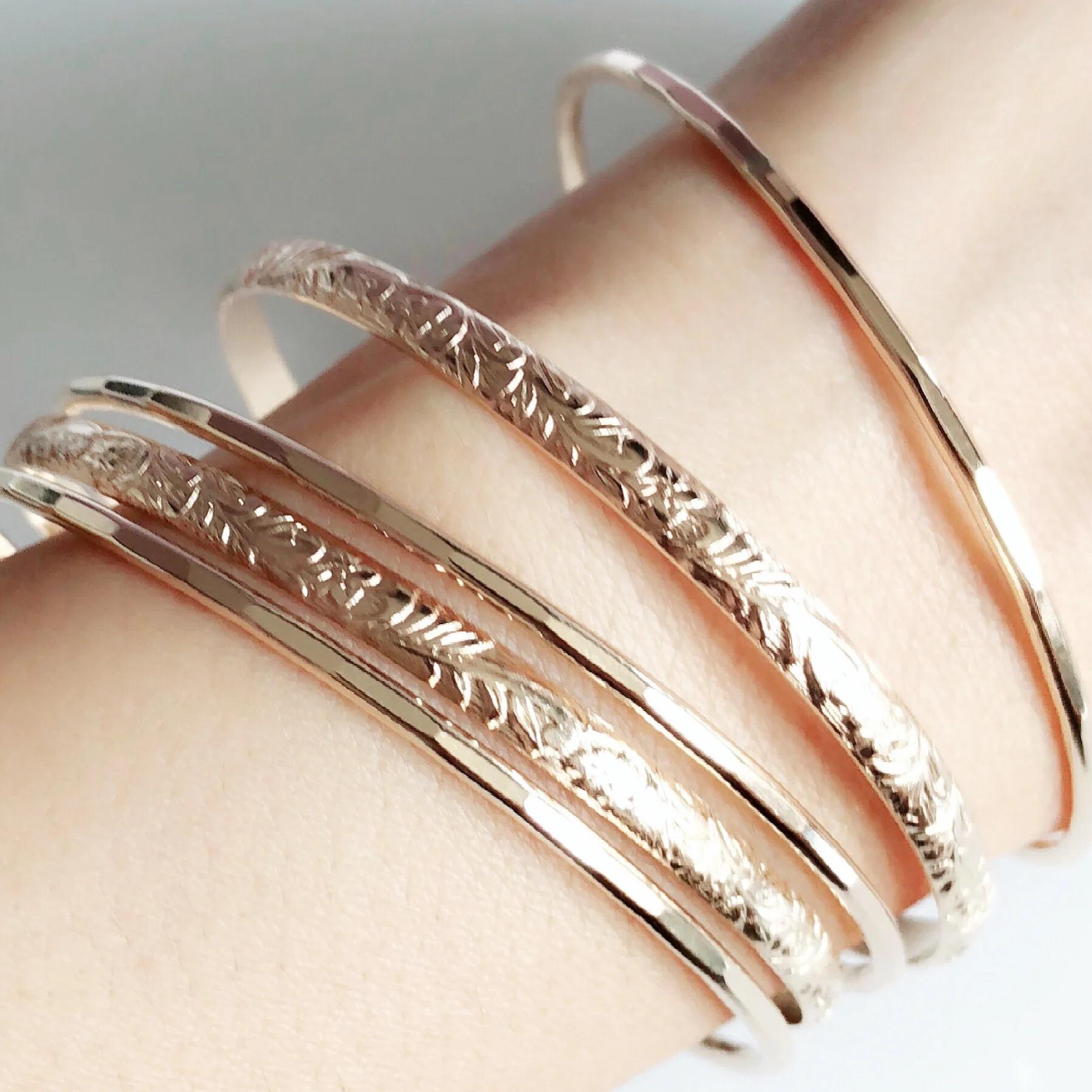 MOANI bangles set (B367) - Mitchell's Manufacturing Jewel