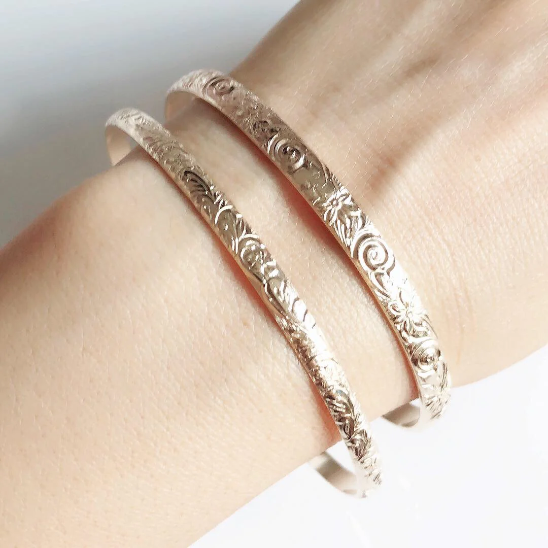 Bangle Jasmin - 5 mm (B397) - Mitchell's Manufacturing Jewel