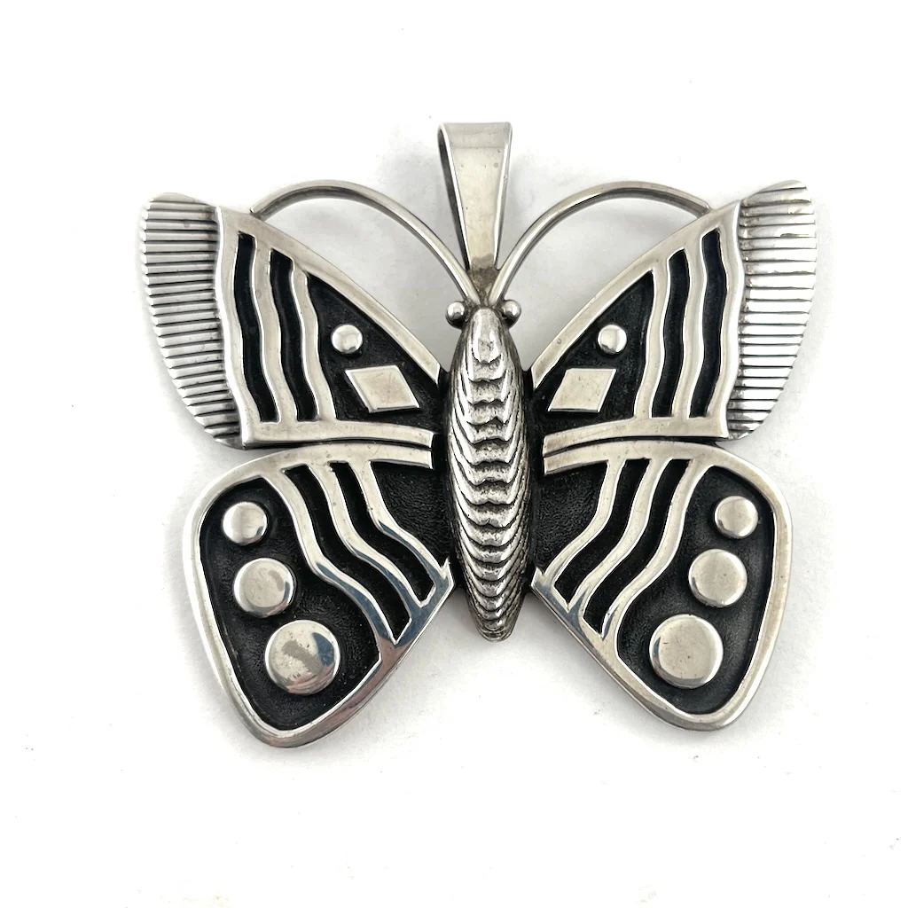 Large Butterfly PendantBy Jennifer Curtis - Mitchell's Manufacturing Jewel