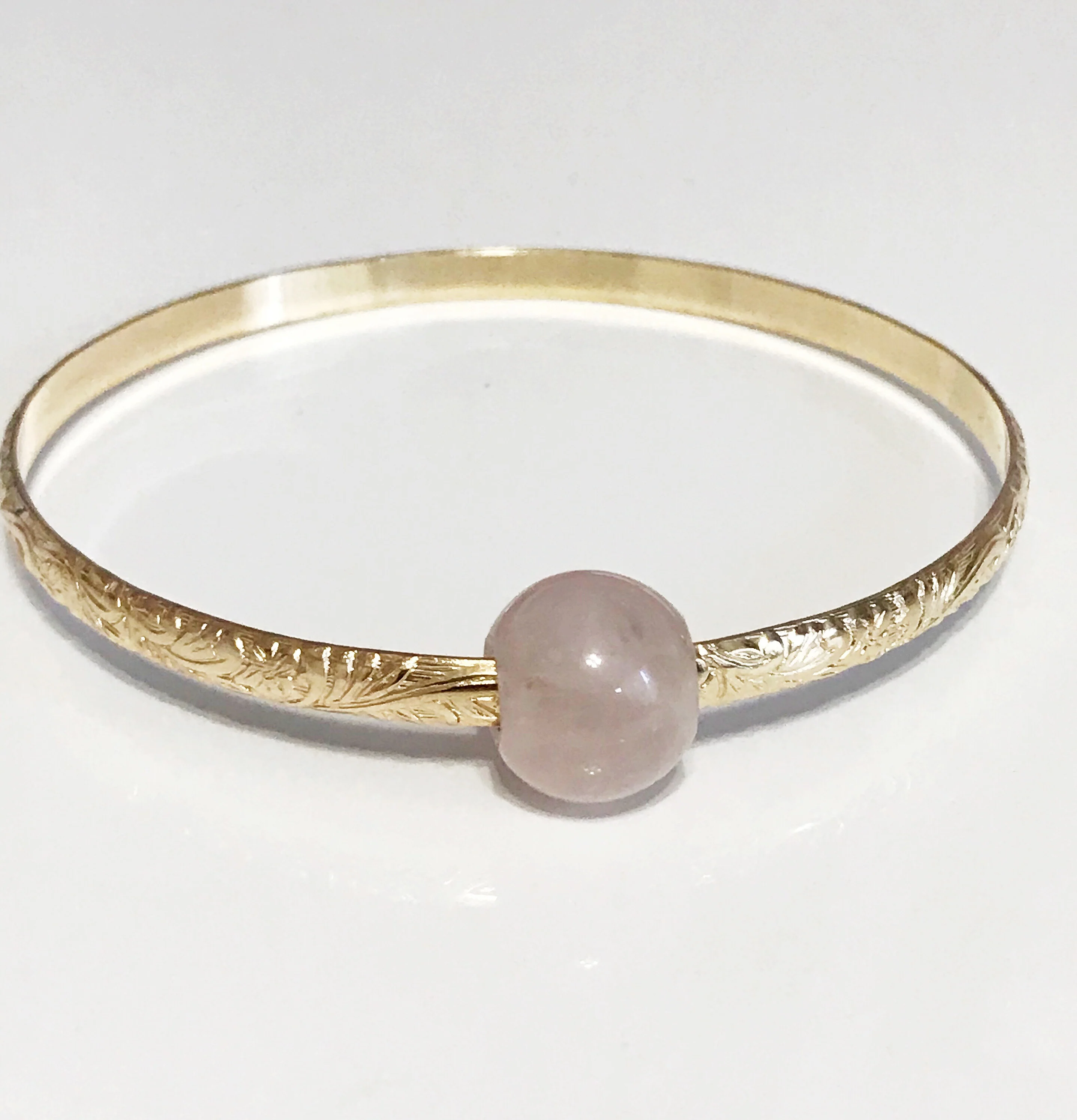 Bangle ALII - gemstones (B352) - Mitchell's Manufacturing Jewel