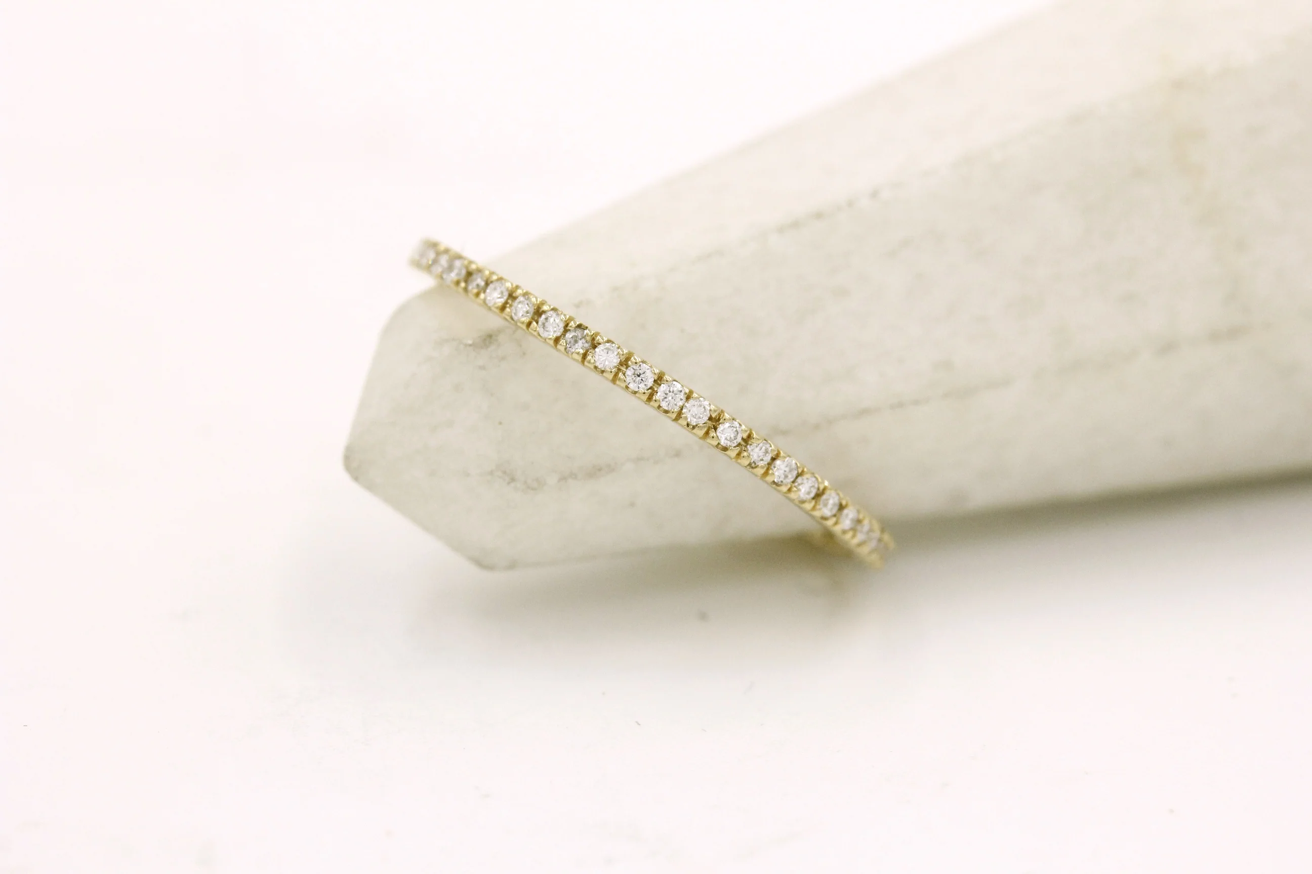 The Nova Pavé Band - Mitchell's Manufacturing Jewel