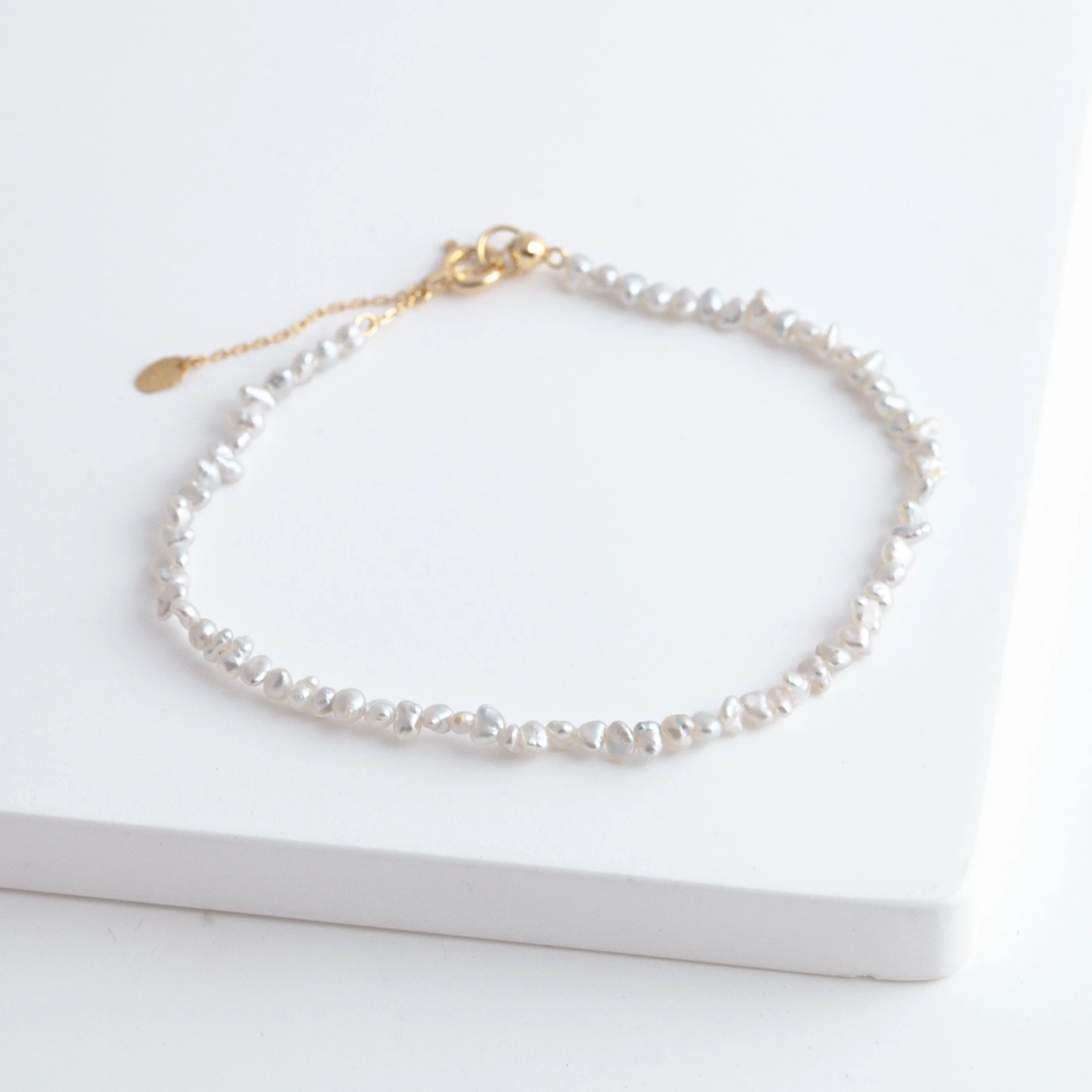 Sazare akoya pearl bracelet (#0785) - Mitchell's Manufacturing Jewel