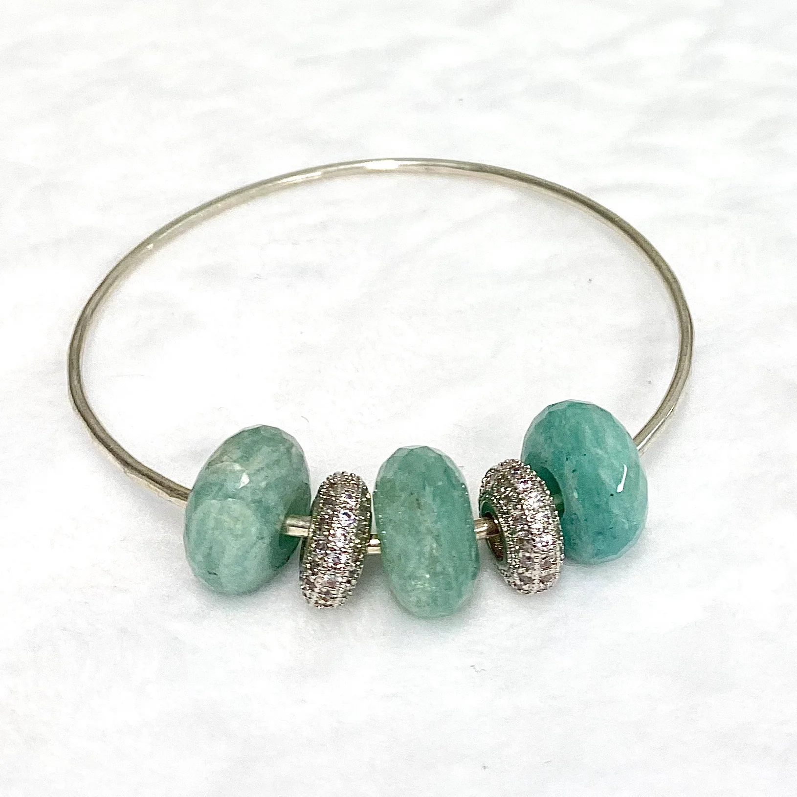 Bangle ANELI - gemstones - Mitchell's Manufacturing Jewel