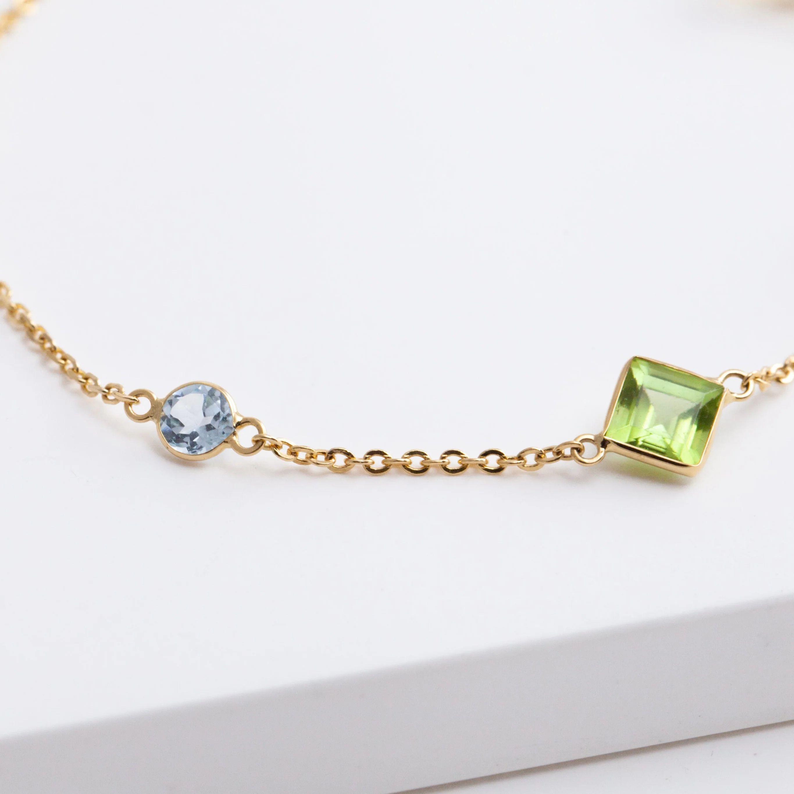 Mixed gemstones bracelet - Mitchell's Manufacturing Jewel
