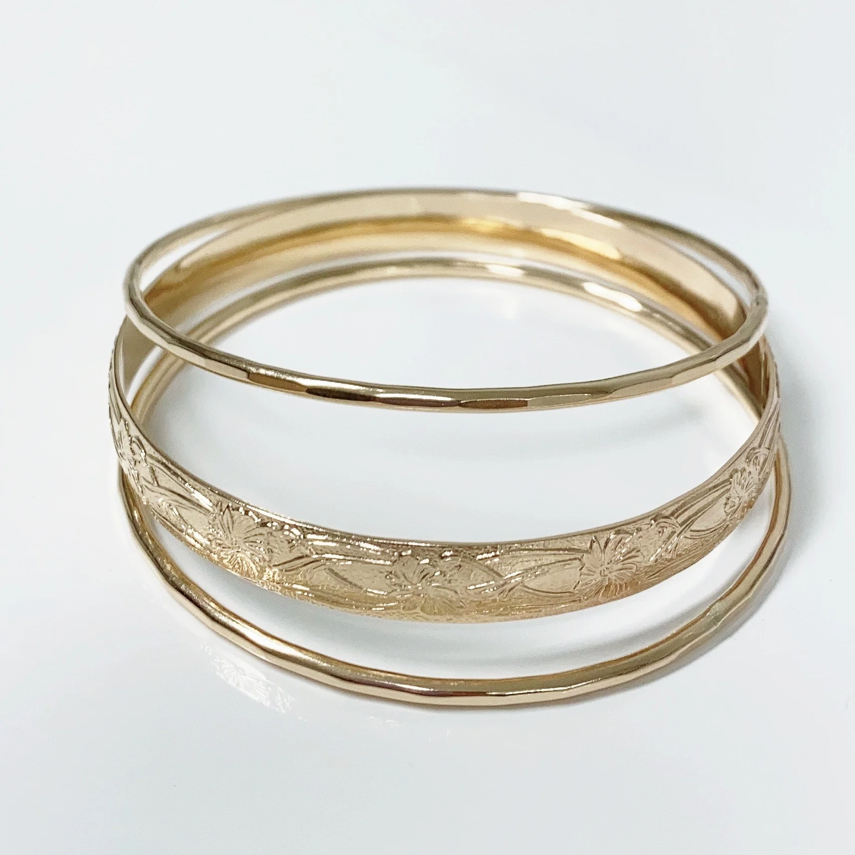 MOANI bangles set - 8mm bangle (B436) - Mitchell's Manufacturing Jewel