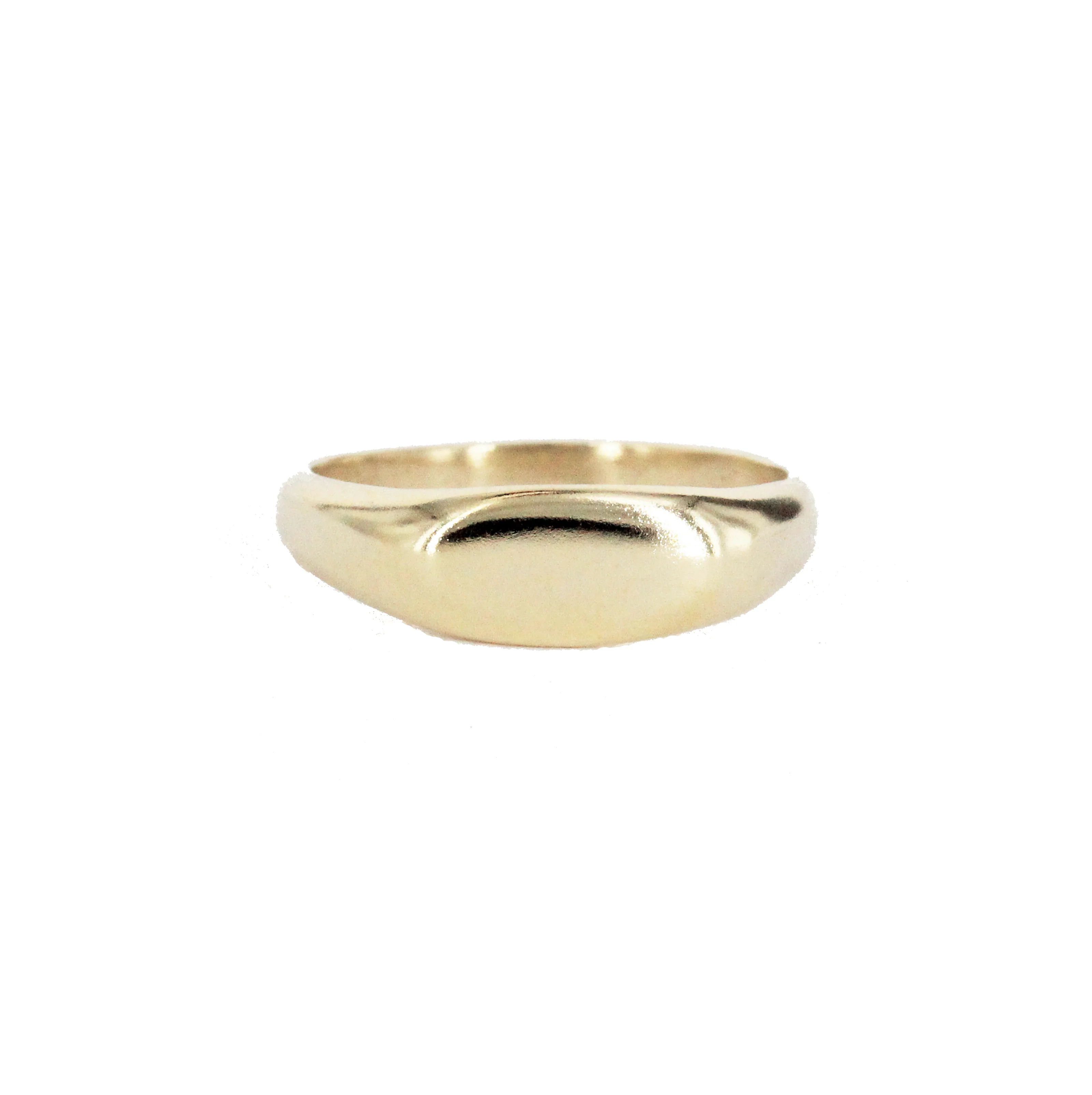 The Origin Signet: A 14k Gold or Sterling Silver Essential - Mitchell's Manufacturing Jewel