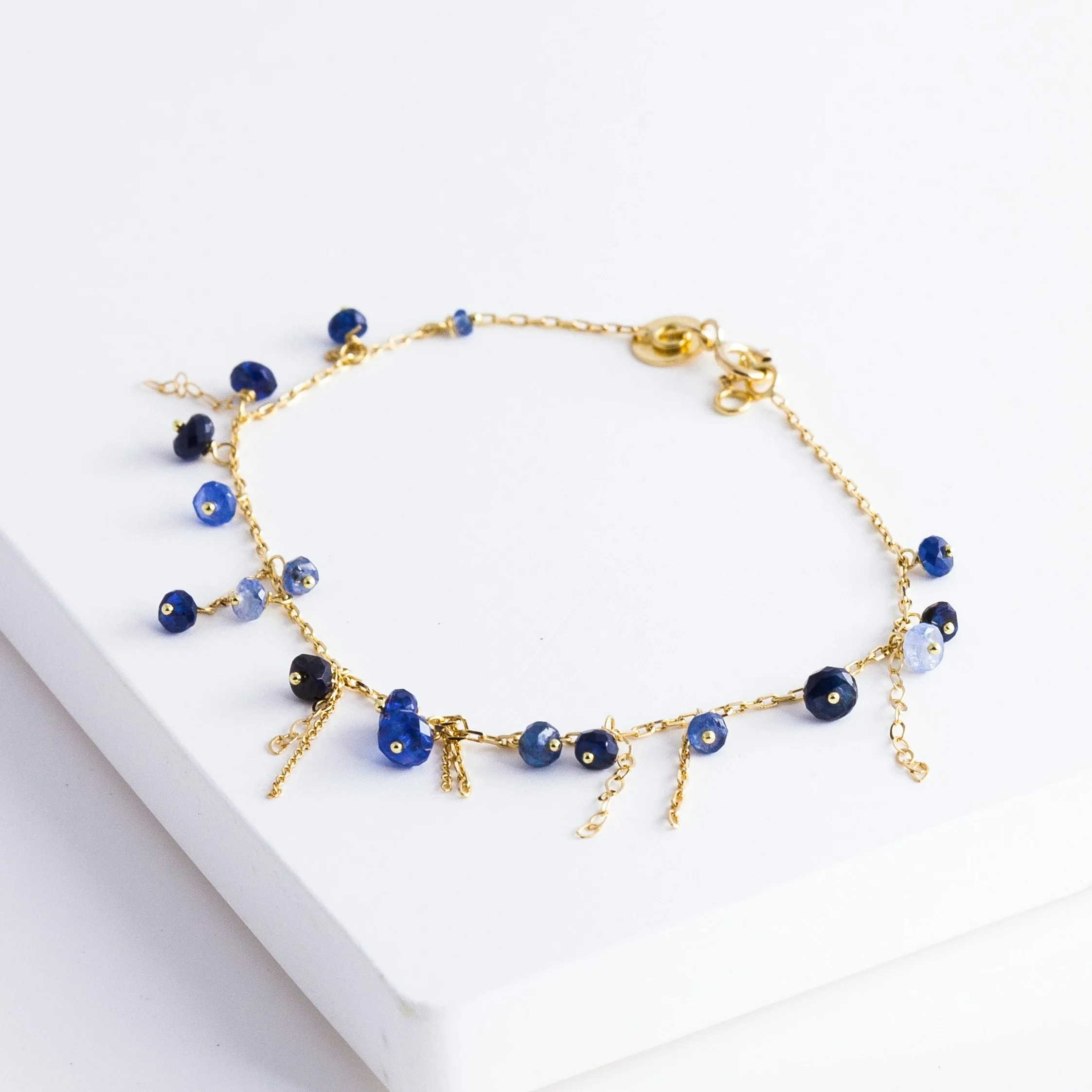 Pogo punk sapphire bracelet - Mitchell's Manufacturing Jewel