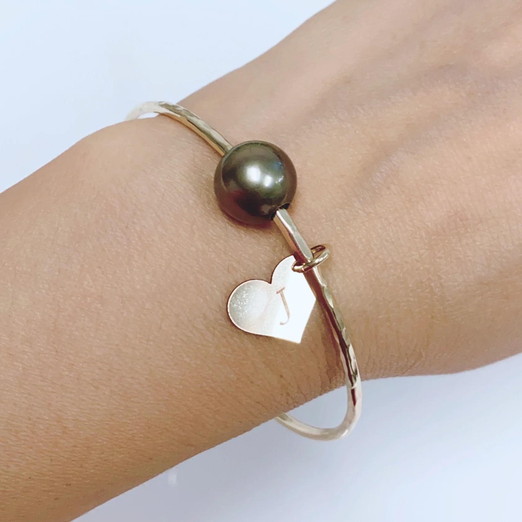 Bangle VICCI - Tahitian pearl (B545) - Mitchell's Manufacturing Jewel
