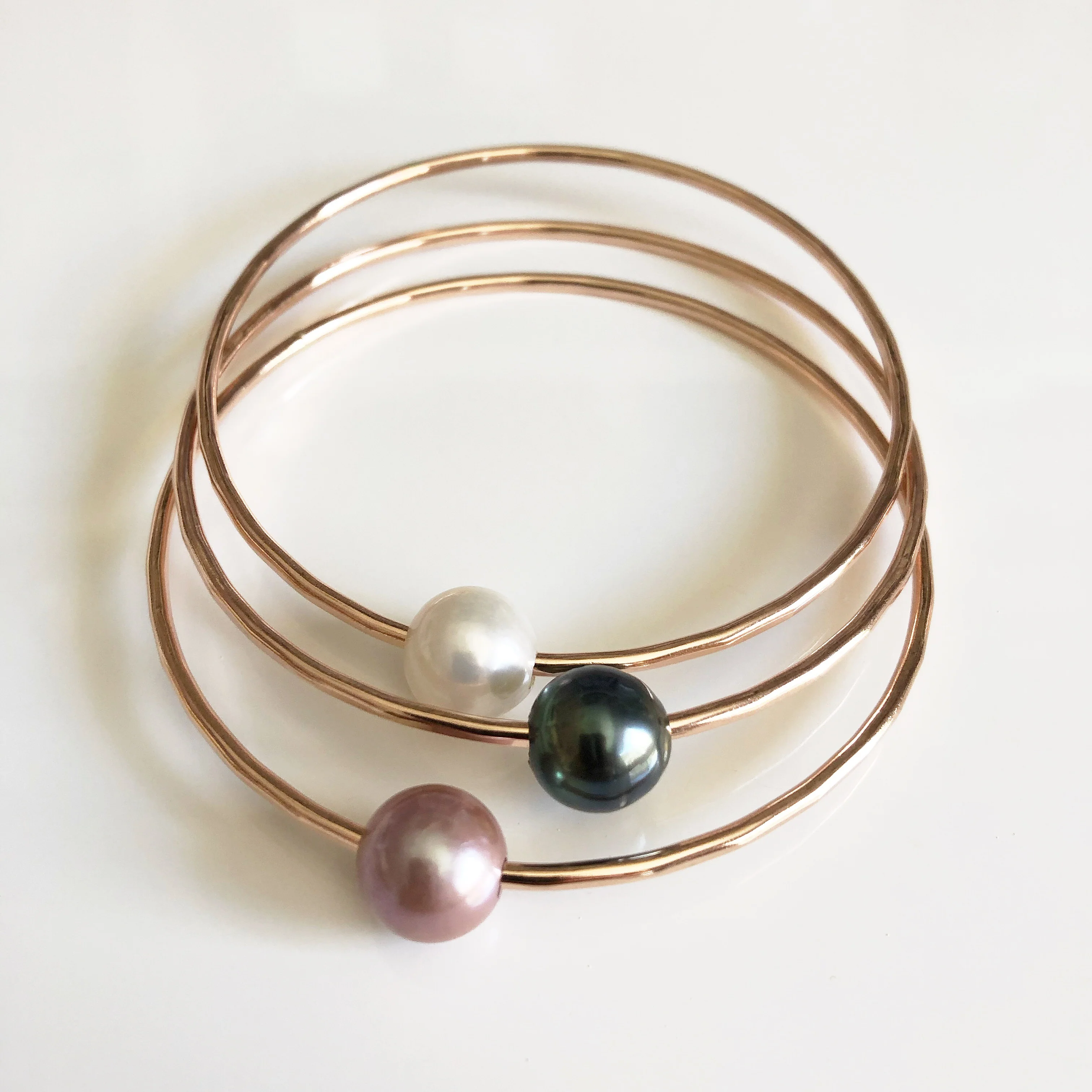 Camelia bangles set (B235) - Mitchell's Manufacturing Jewel