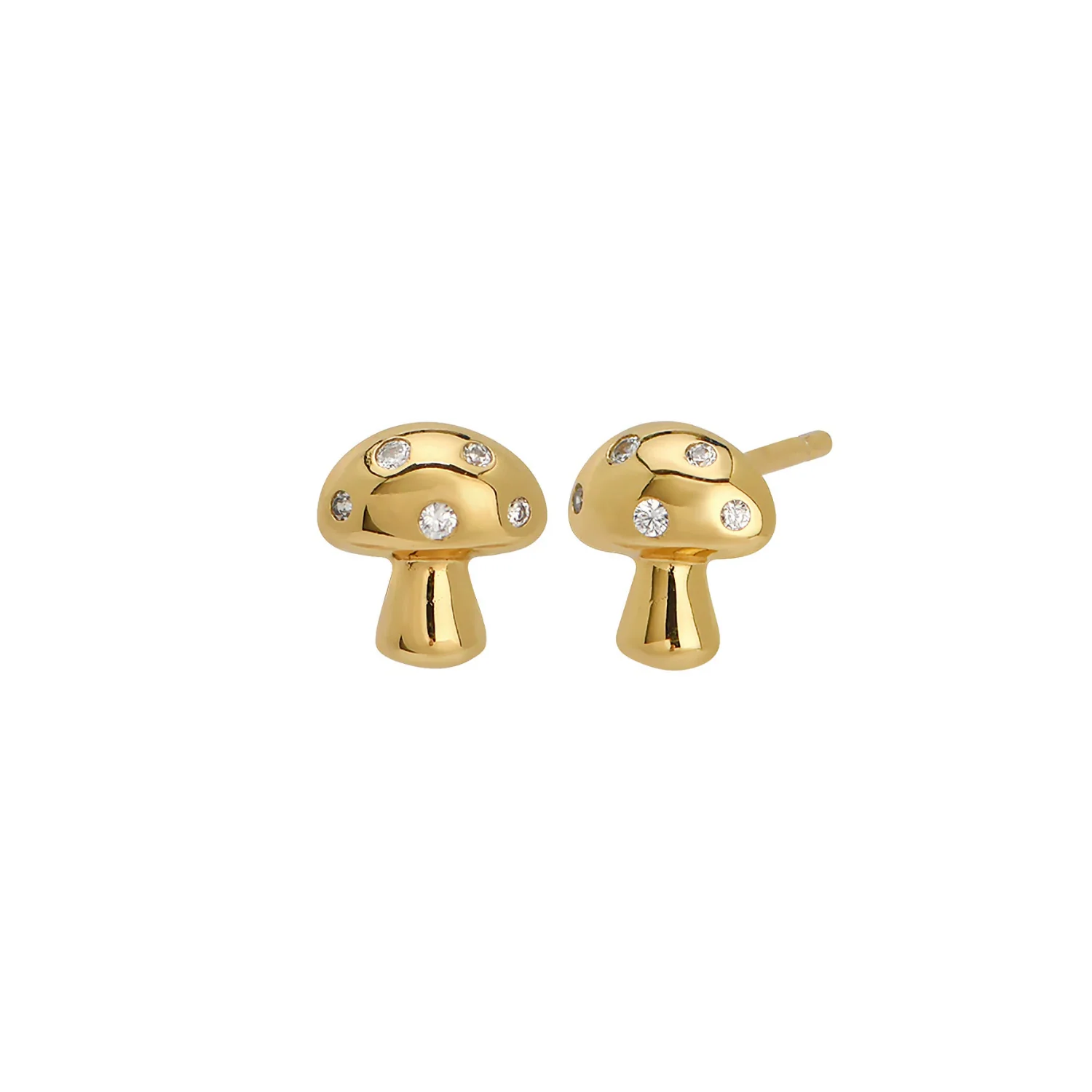 Lil Trip Mushroom Stud Earrings - Mitchell's Manufacturing Jewel