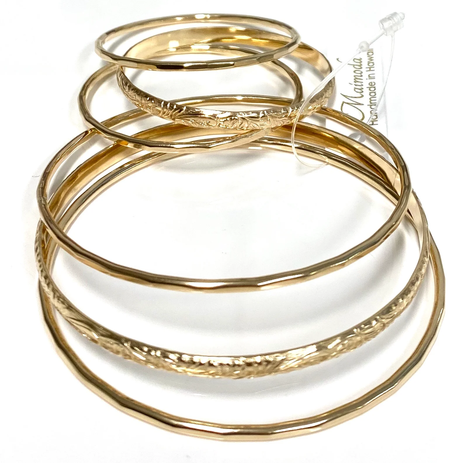 MOANI bangles set - Baby bangles (B461) - Mitchell's Manufacturing Jewel