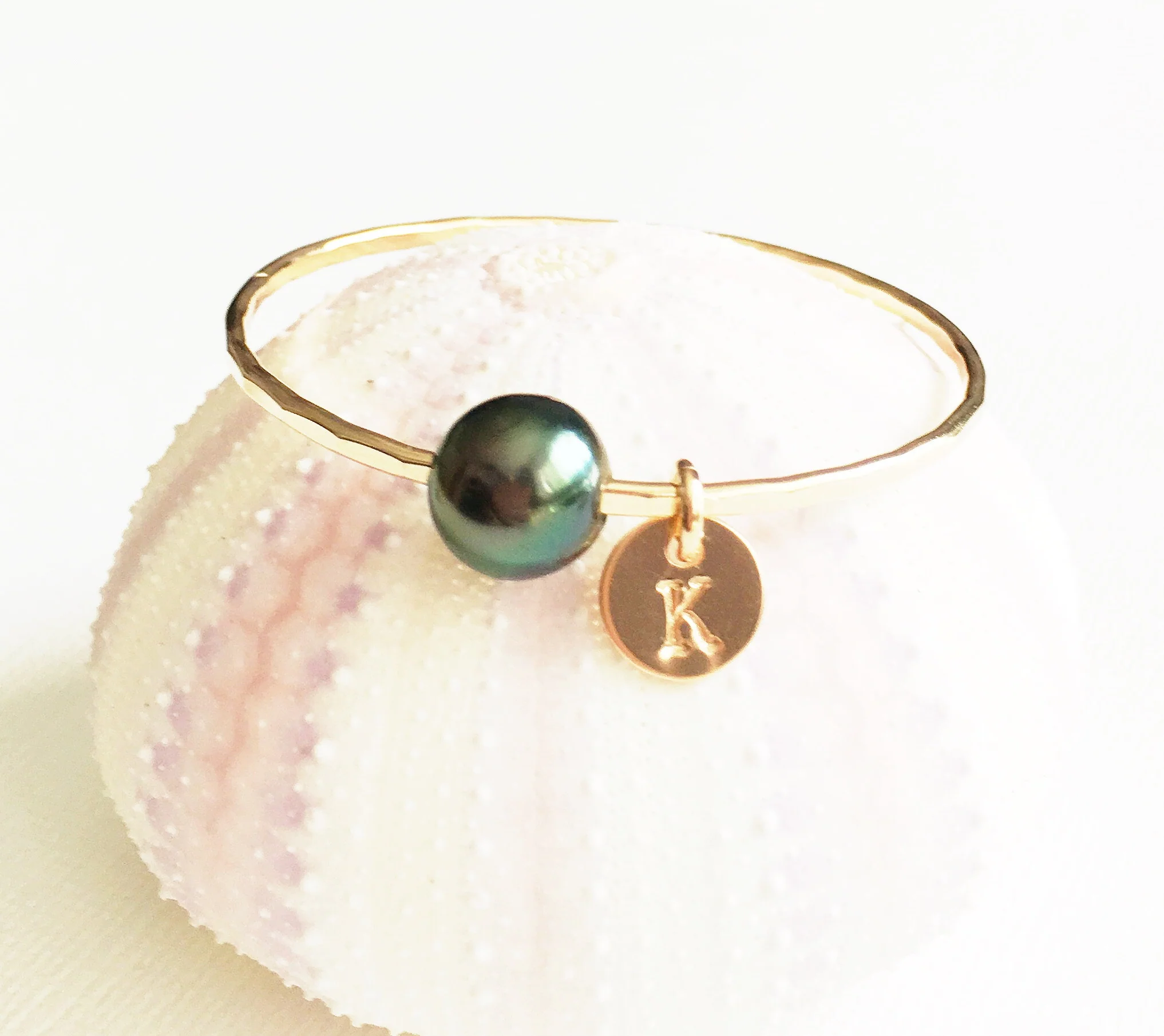 Bangle Leimomi - monogram (B272) - Mitchell's Manufacturing Jewel