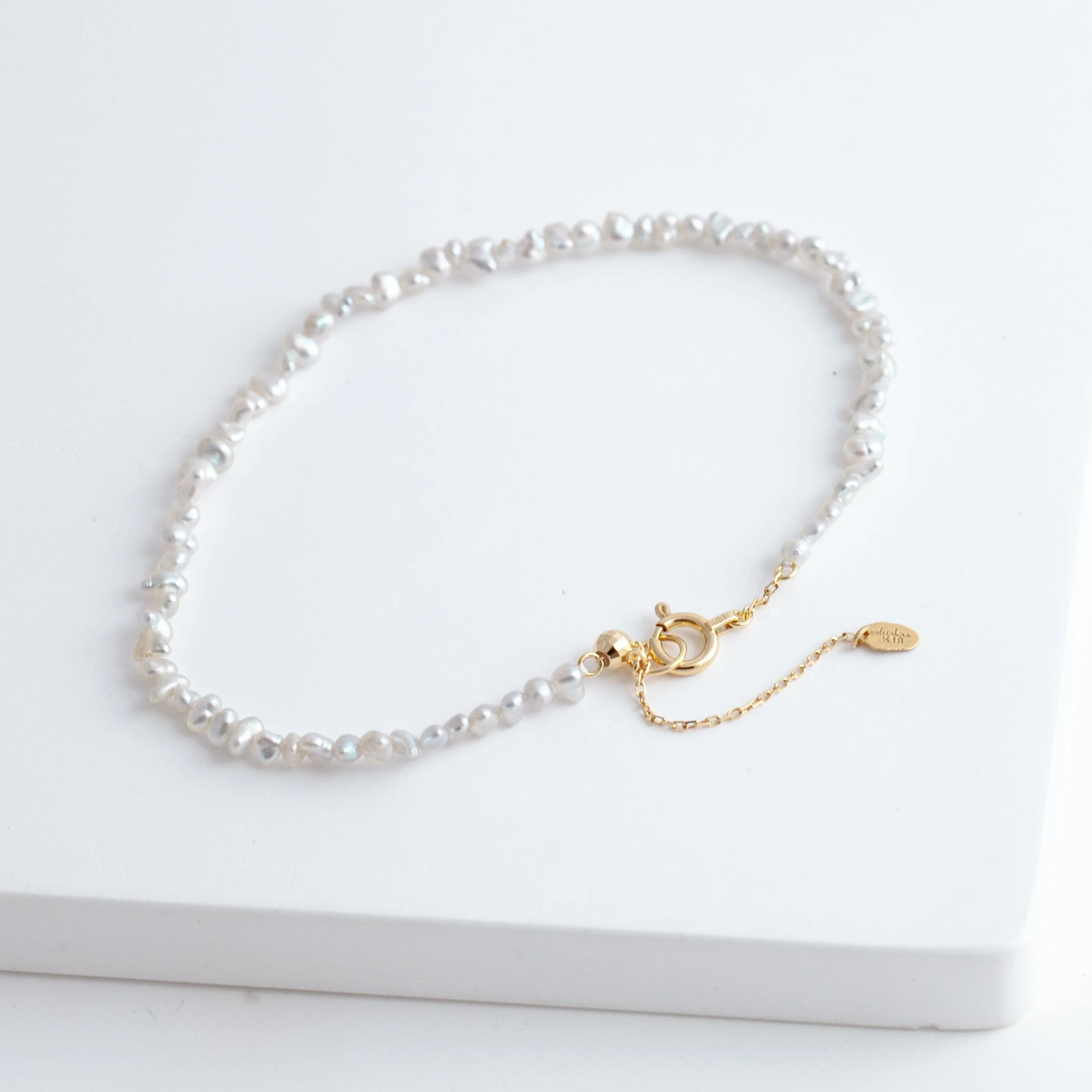 Sazare akoya pearl bracelet (#0785) - Mitchell's Manufacturing Jewel