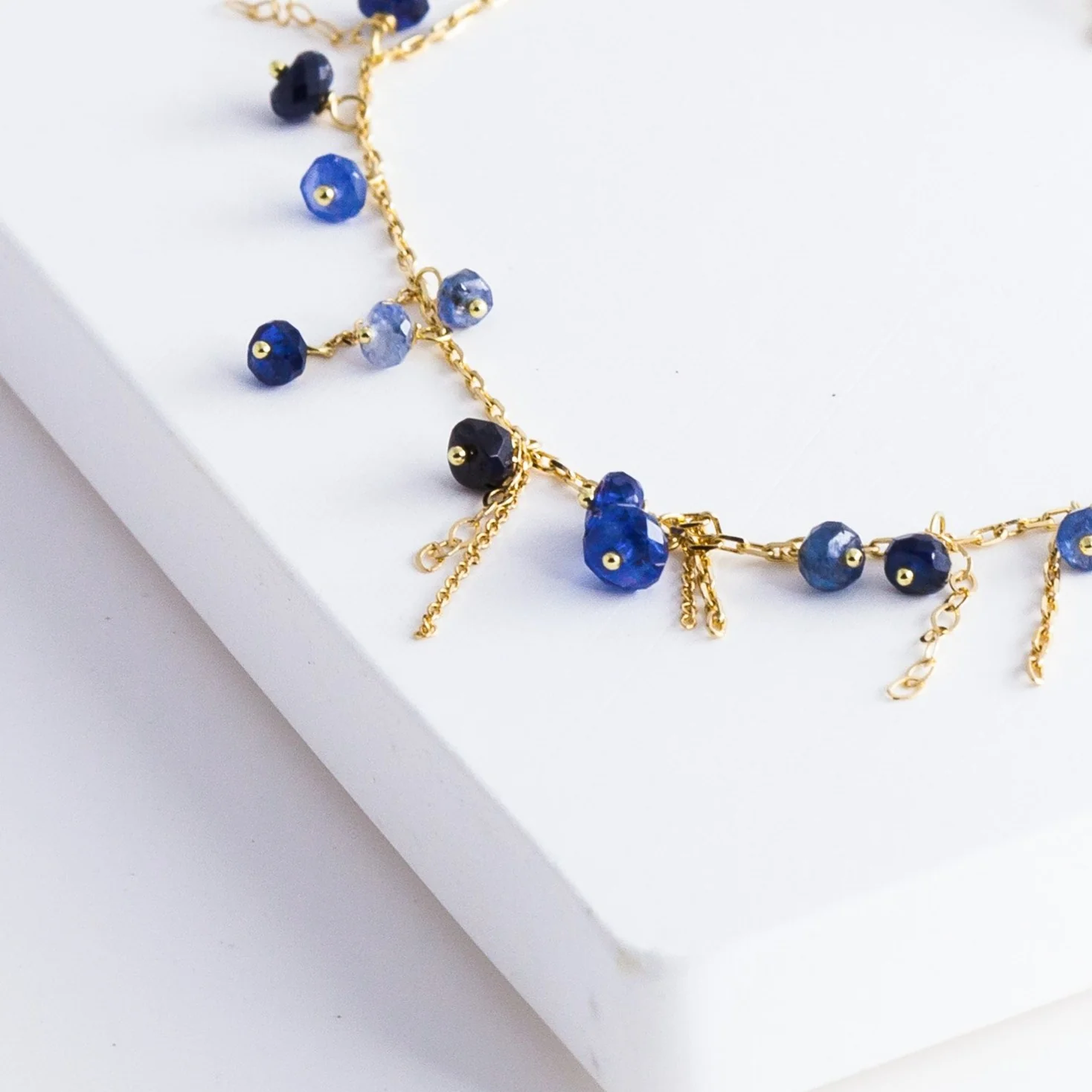 Pogo punk sapphire bracelet - Mitchell's Manufacturing Jewel