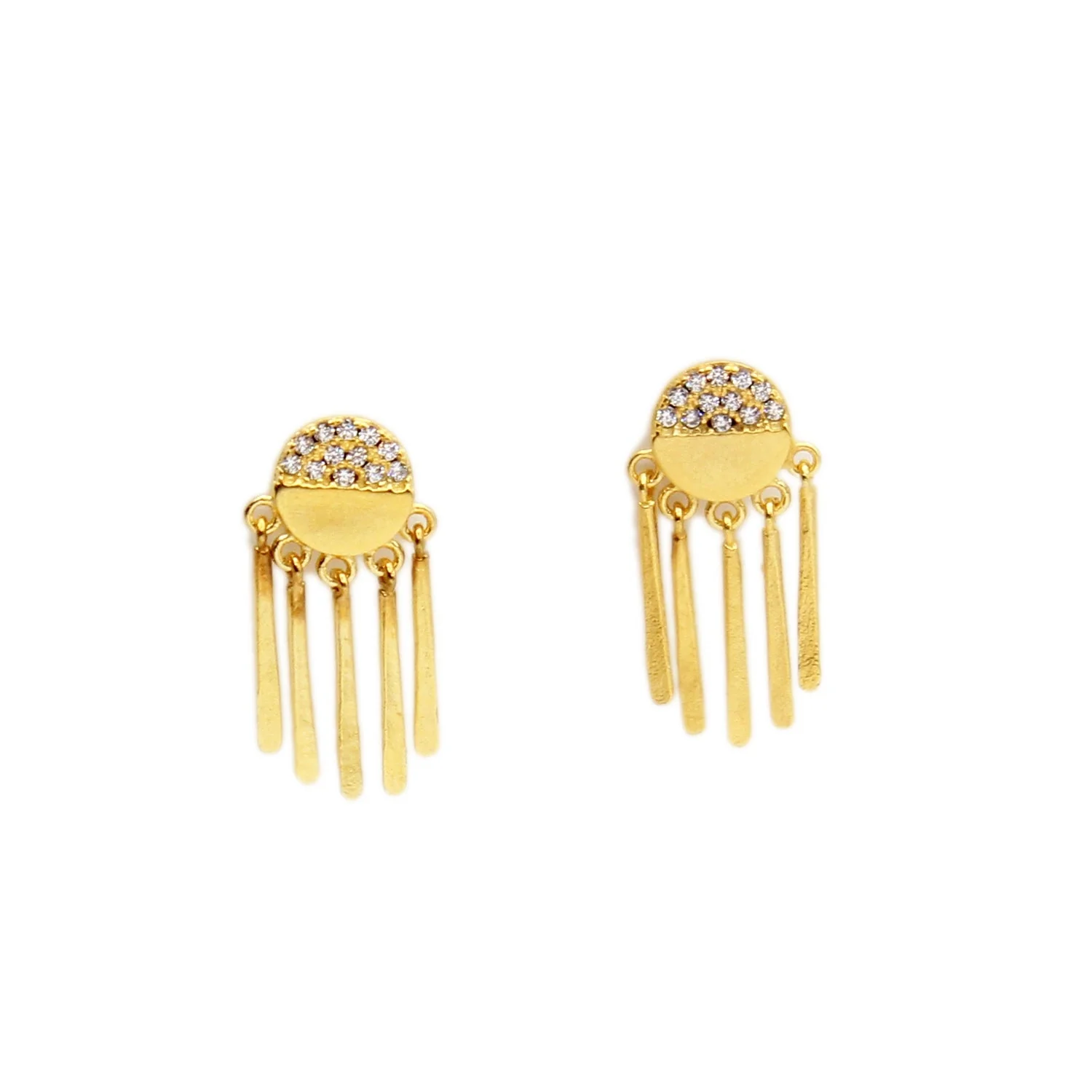 Pave Babette Earring - Mitchell's Manufacturing Jewel