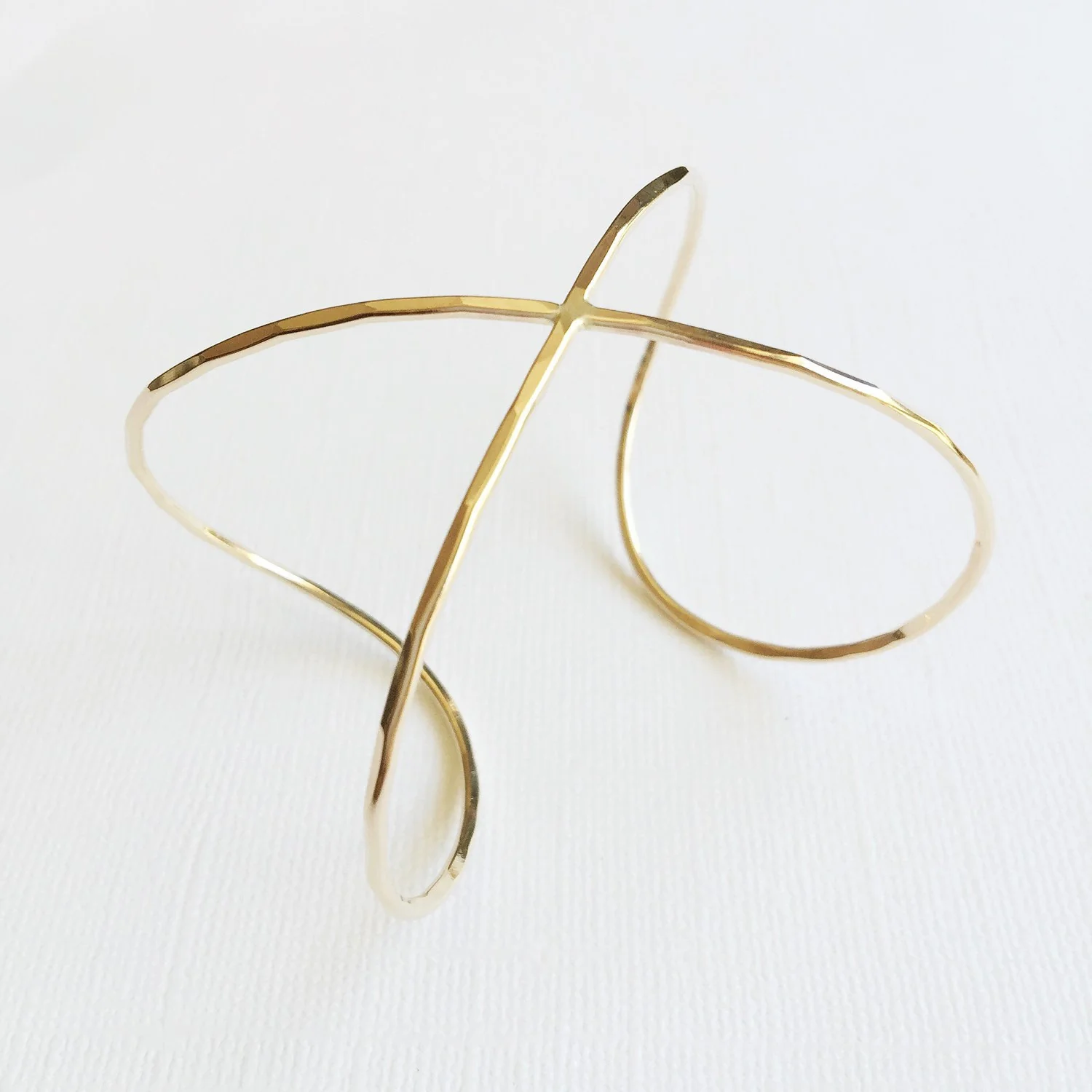 Infinity cuff bangle (B178) - Mitchell's Manufacturing Jewel