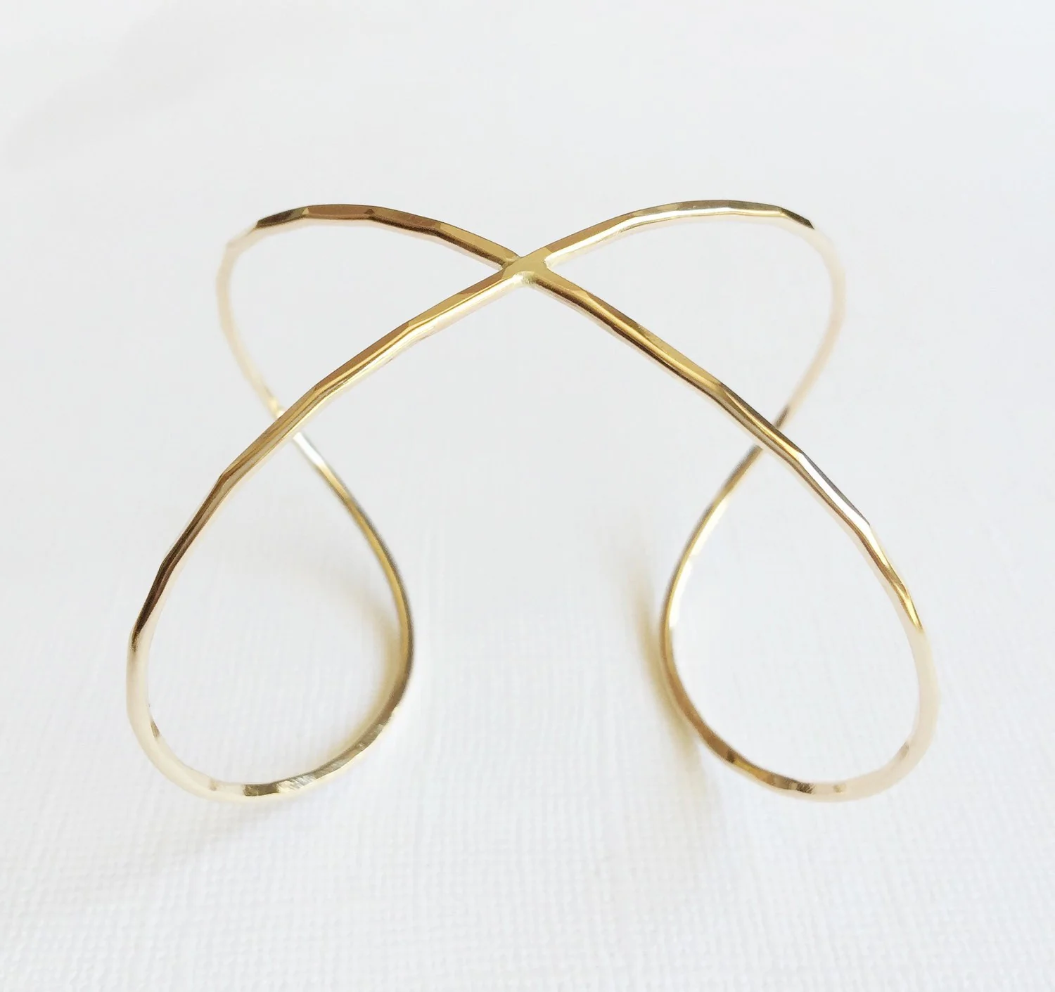 Infinity cuff bangle (B178) - Mitchell's Manufacturing Jewel
