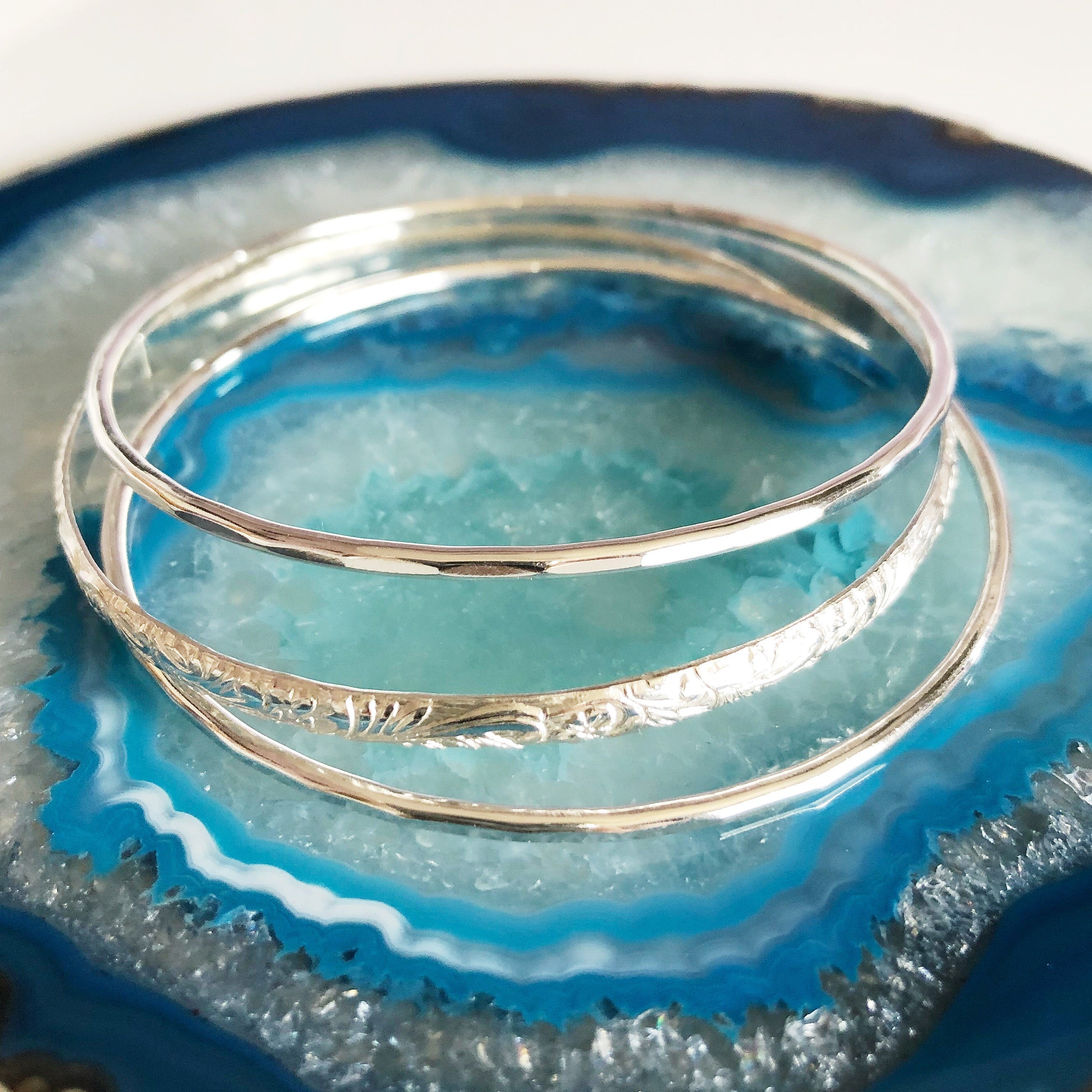 MOANI bangles set (B367) - Mitchell's Manufacturing Jewel