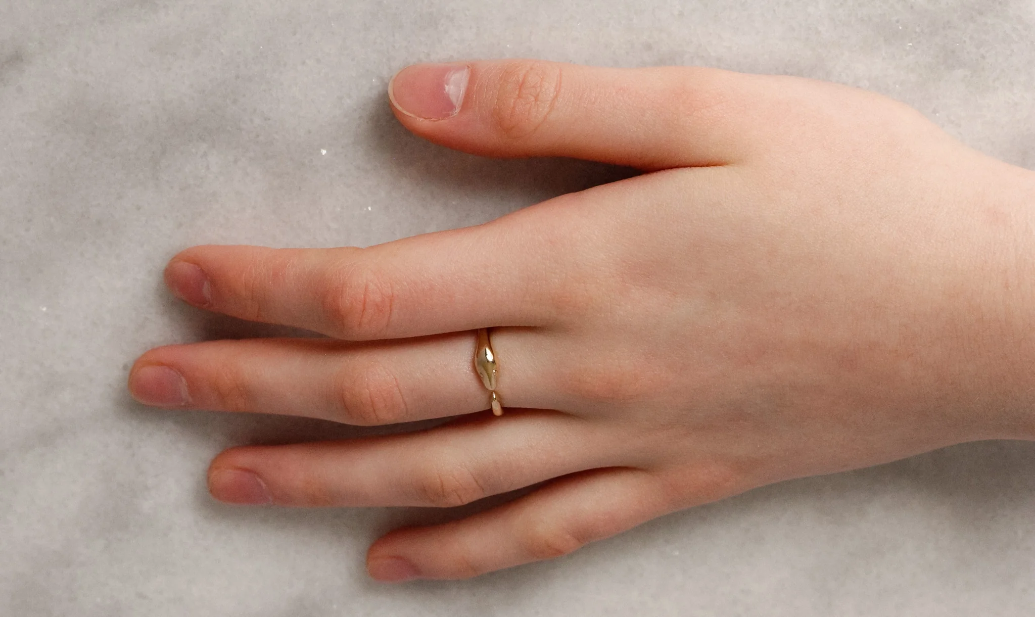 Ouroboros Snake Ring 14k Yellow Gold - Mitchell's Manufacturing Jewel