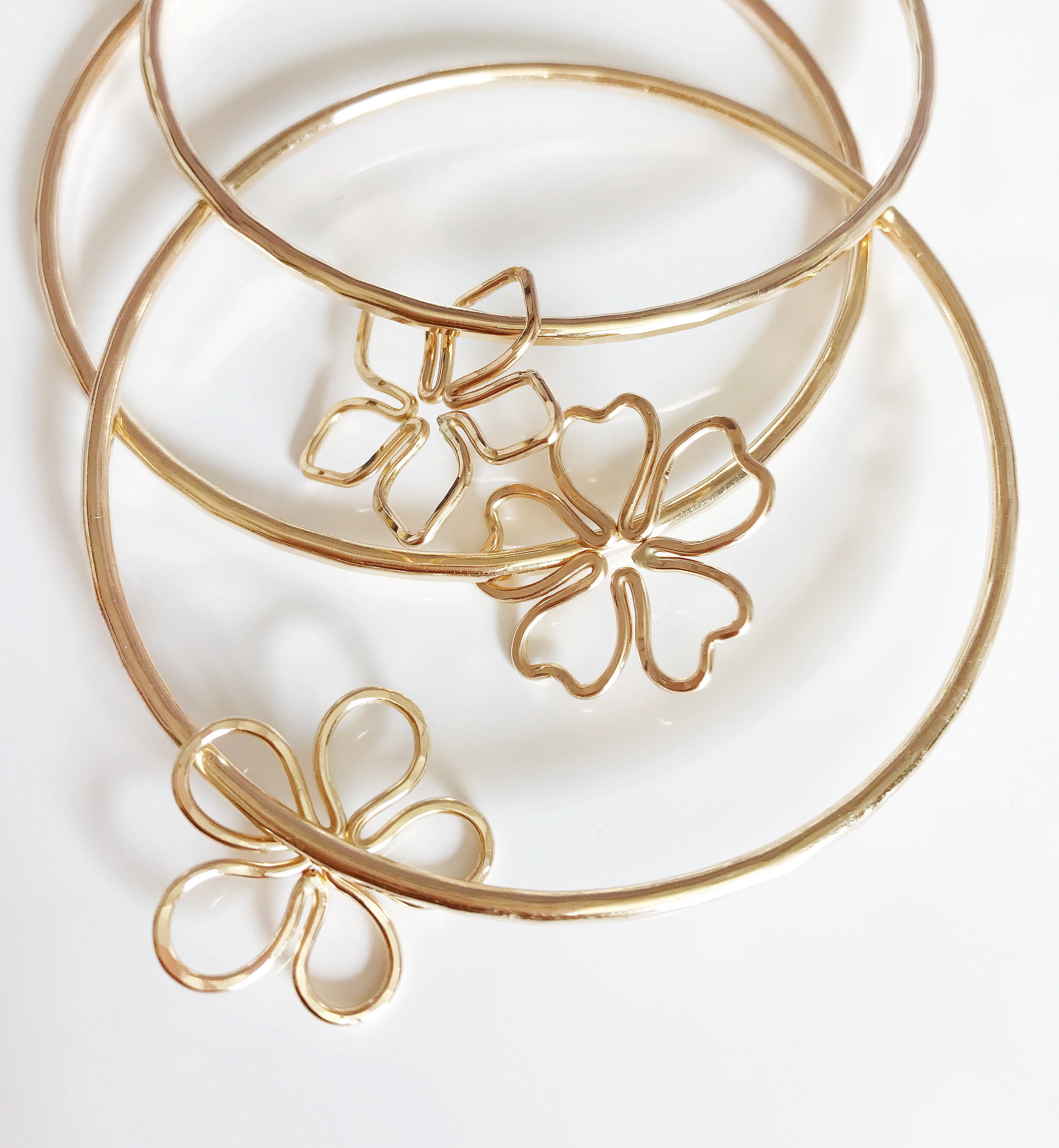 Cherry Blossom bangle (B327) - Mitchell's Manufacturing Jewel