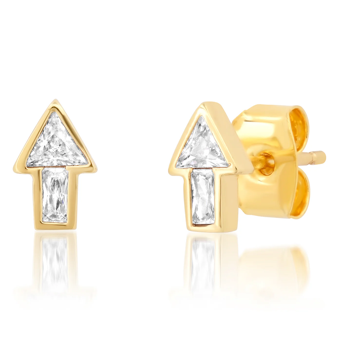 CZ Arrow Studs - Mitchell's Manufacturing Jewel