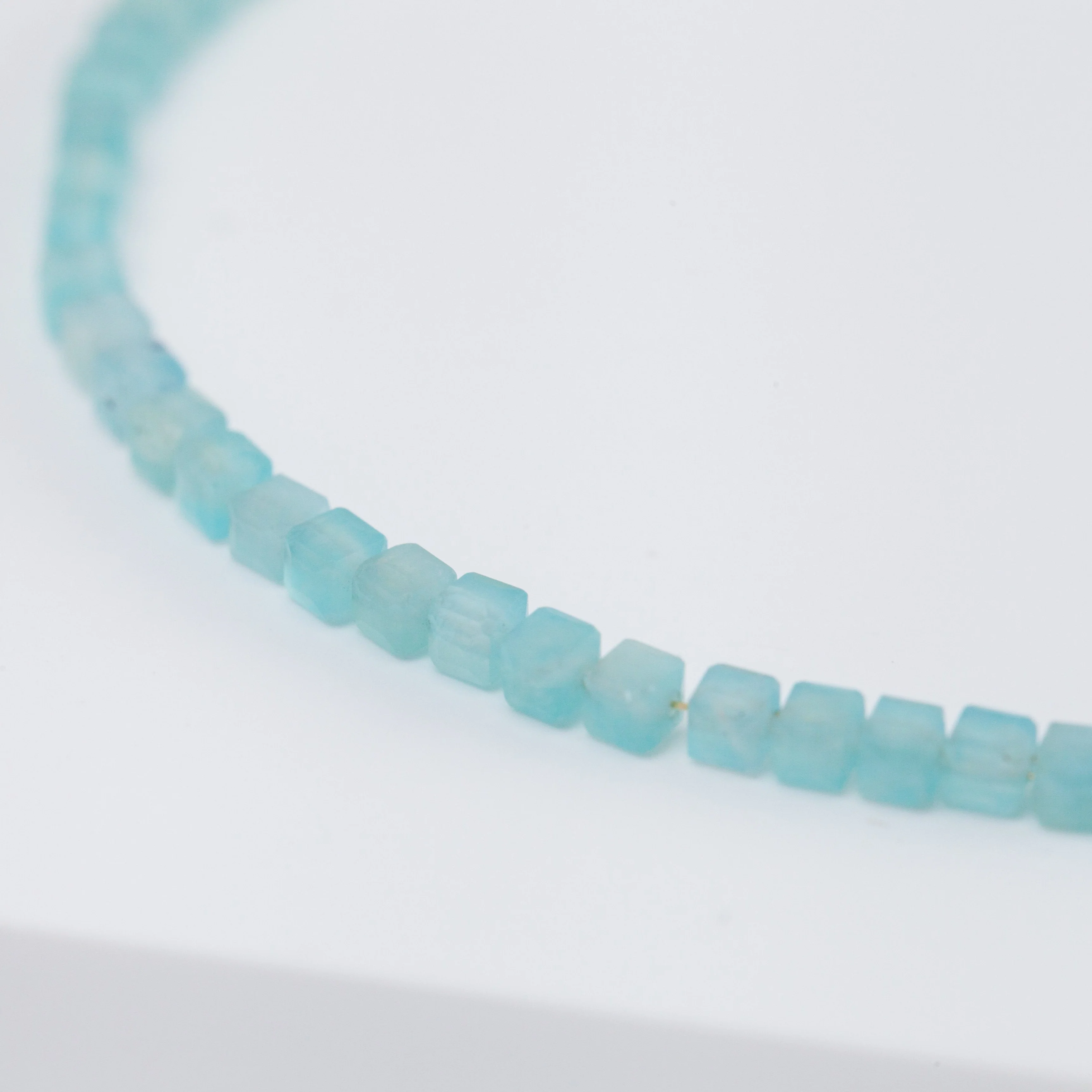 Smiley amazonite beads bracelet - Mitchell's Manufacturing Jewel