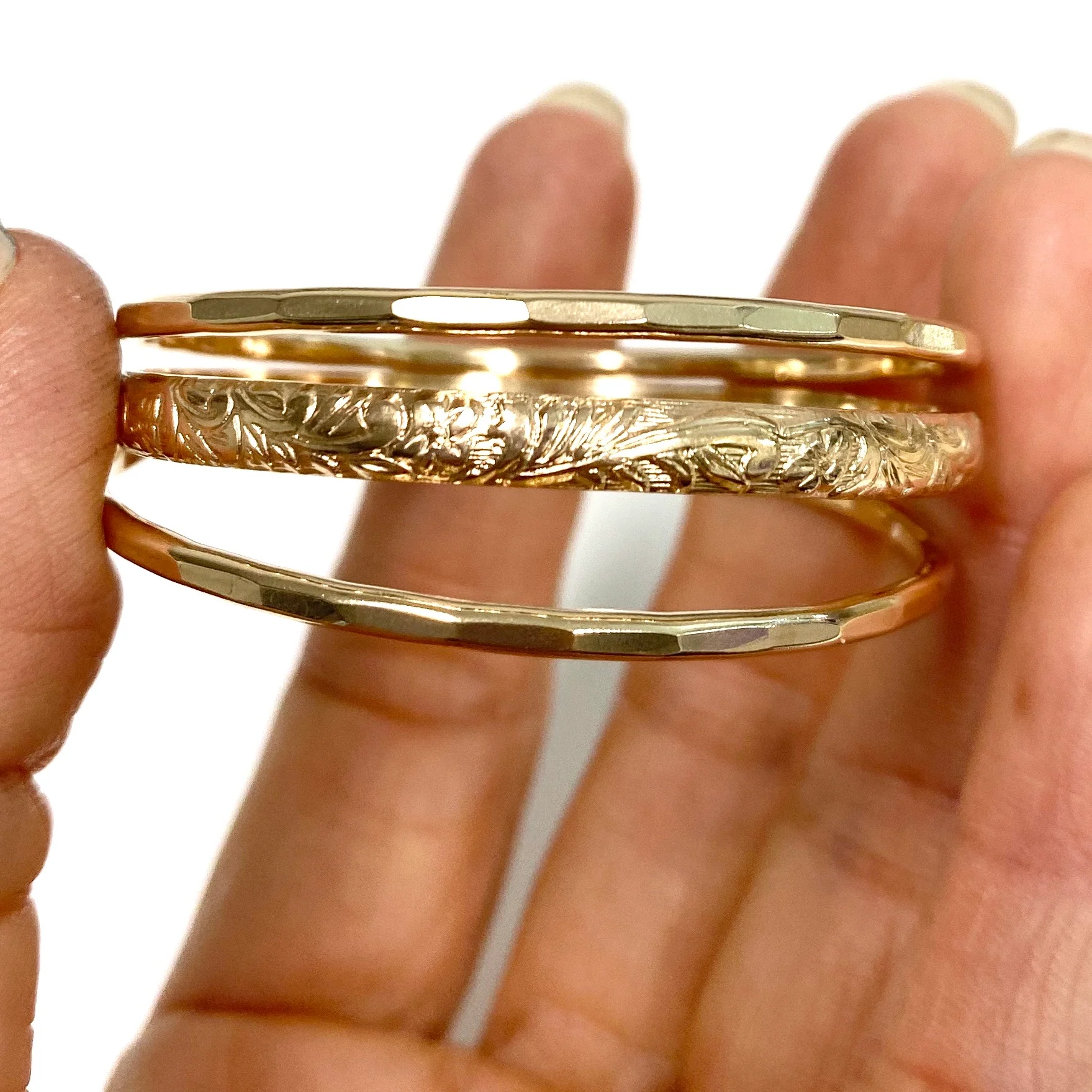MOANI bangles set - Baby bangles (B461) - Mitchell's Manufacturing Jewel