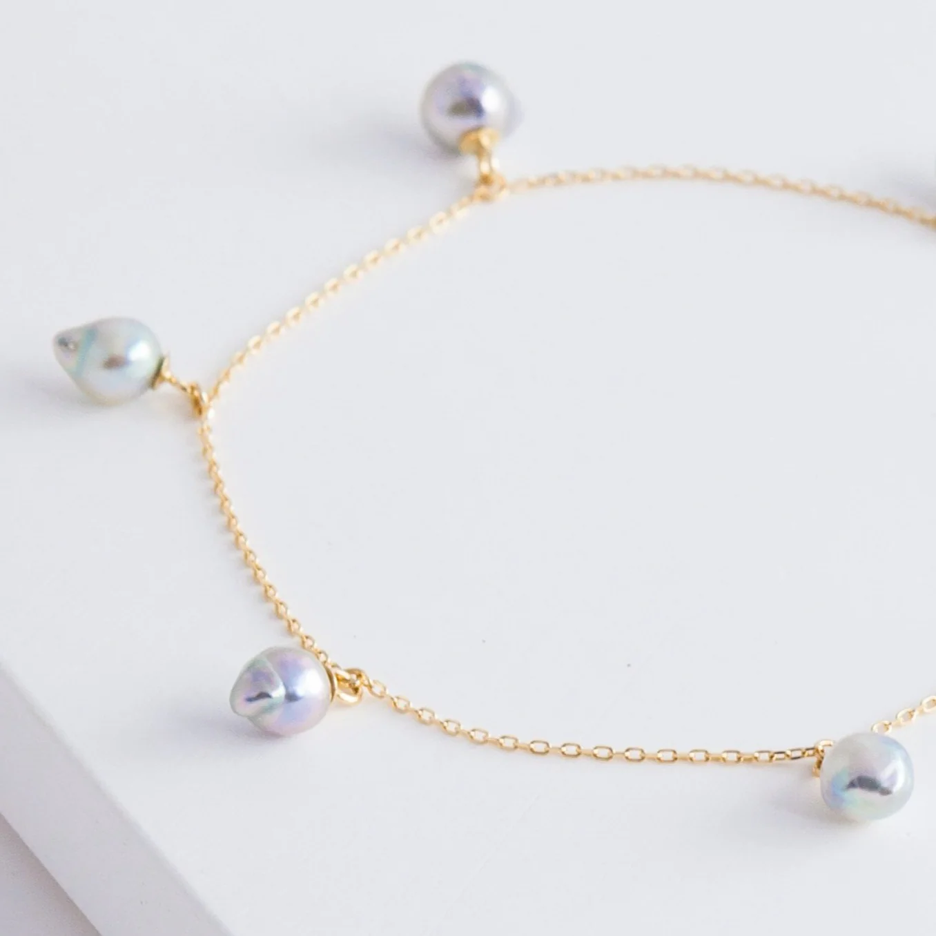 Baby akoya pearl bracelet - Mitchell's Manufacturing Jewel